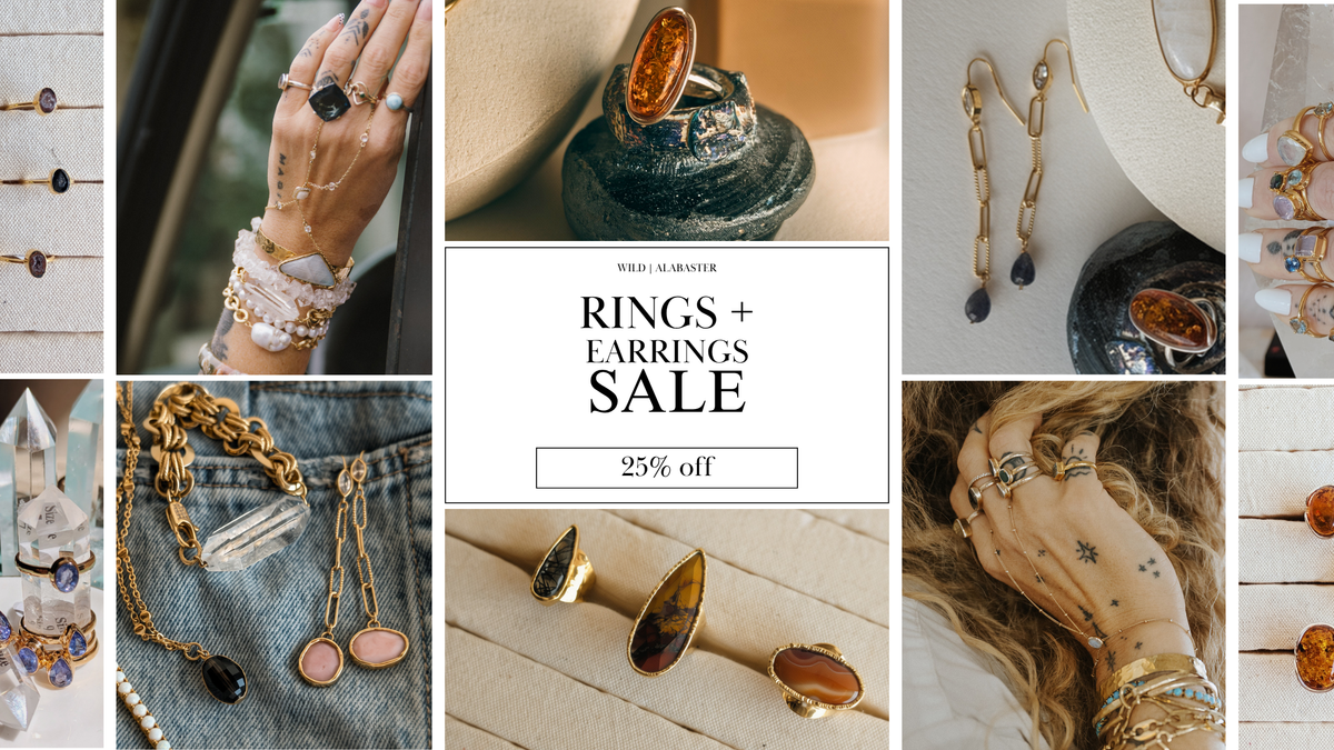 25% off Rings + Earrings