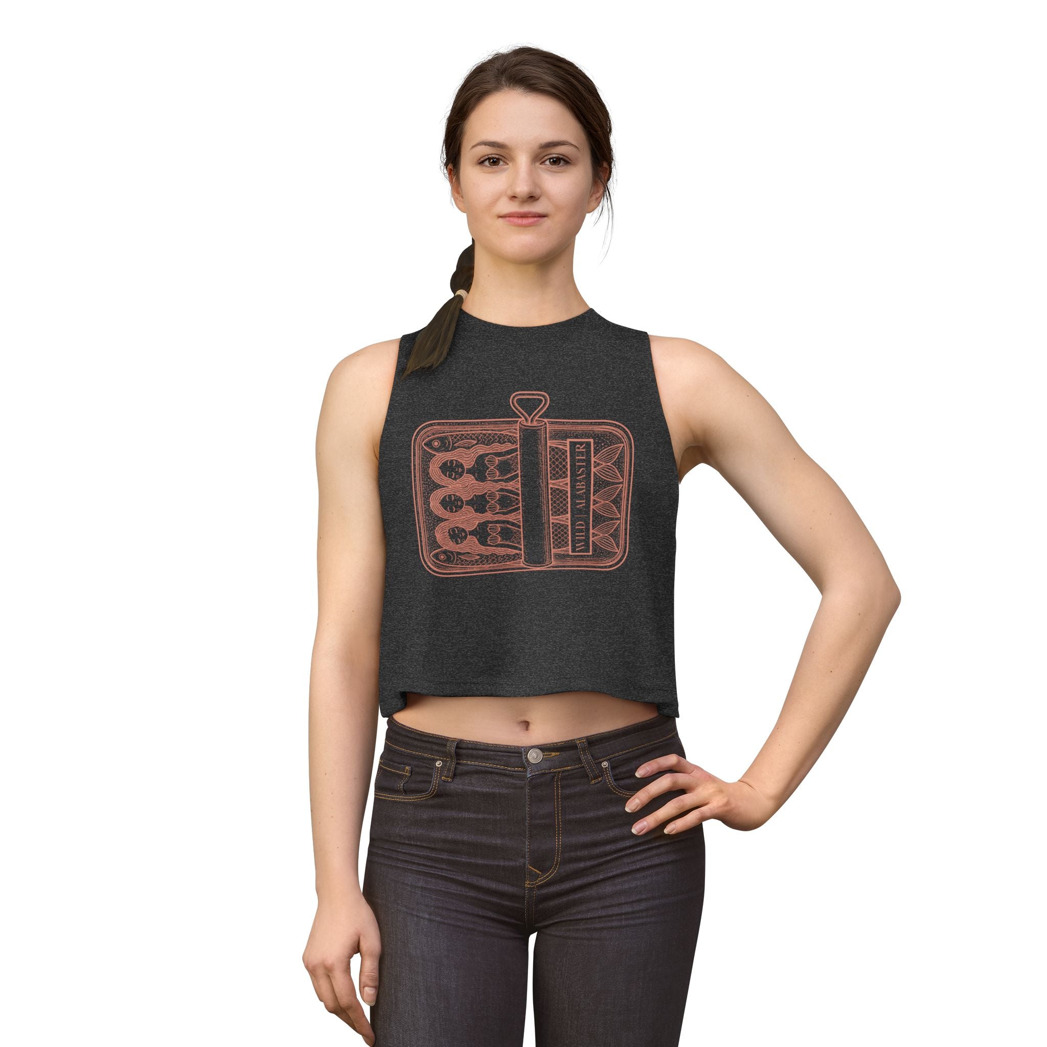 The Mermaid Social Club | Retro Crop Top