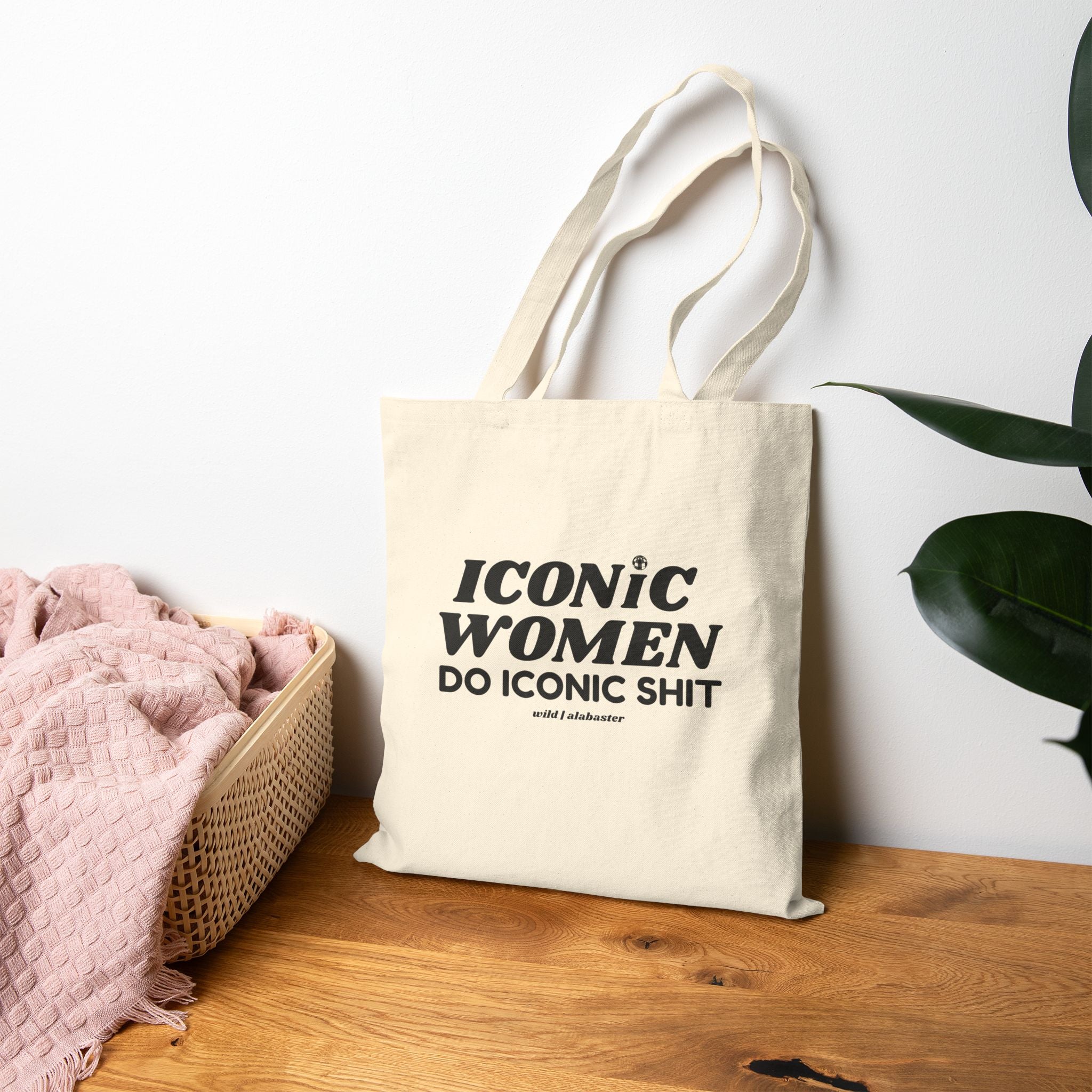 Iconic Women Canvas Tote