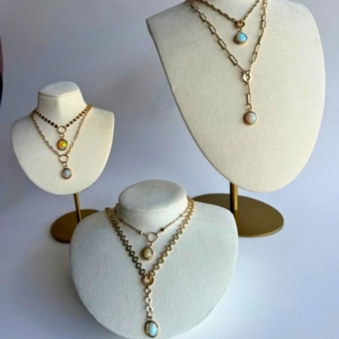 THE BRISBANE NECKLACE | ETHIOPIAN OPAL