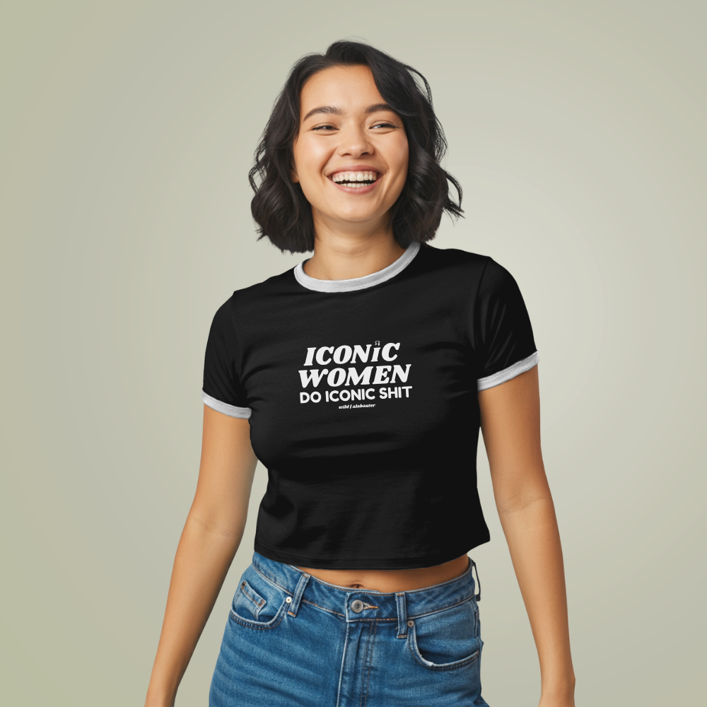 Iconic Women Ringer Tee