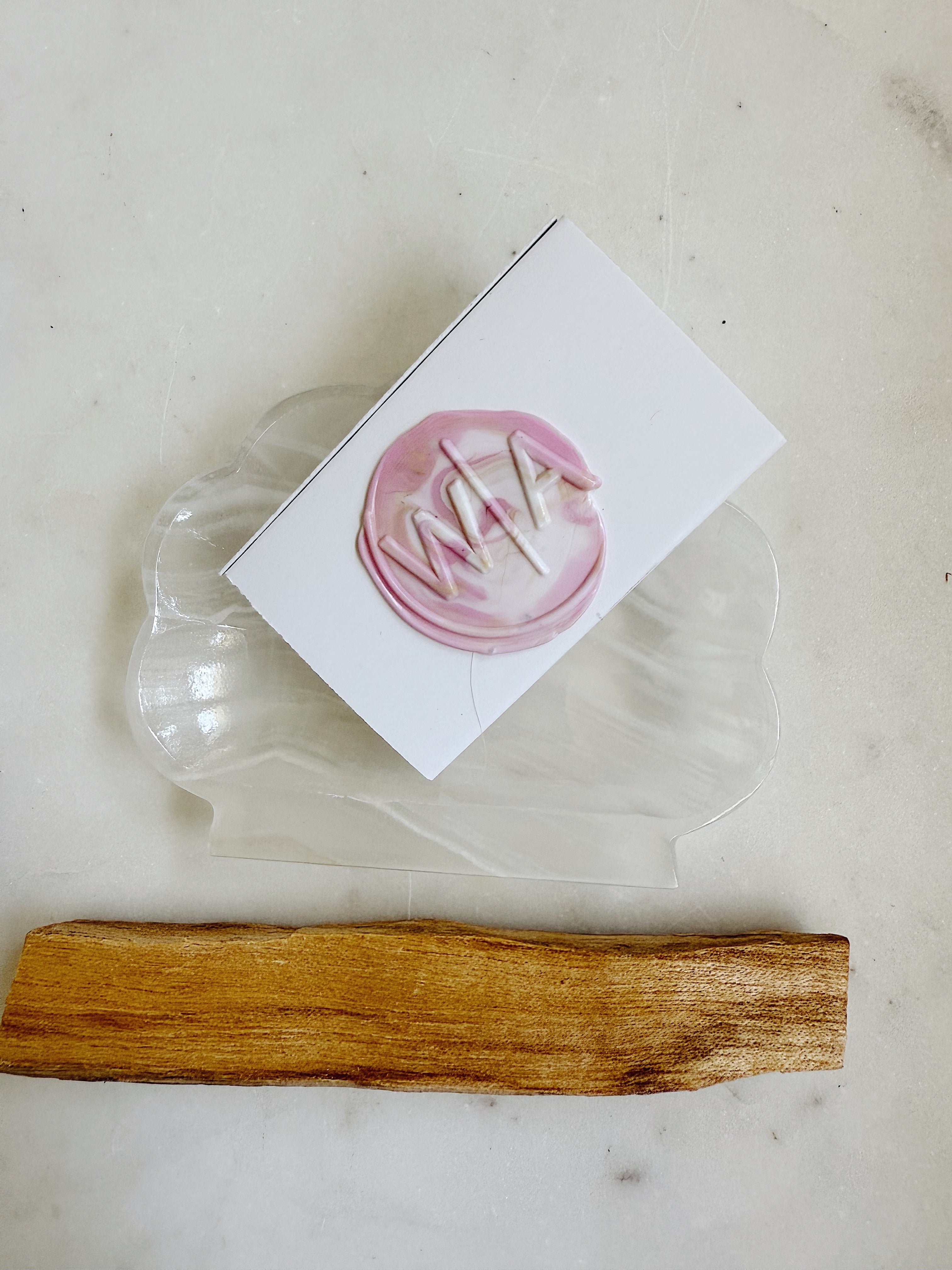 The Driftwood Set | Palo Santo, White Onyx Shell & WA Matchbox