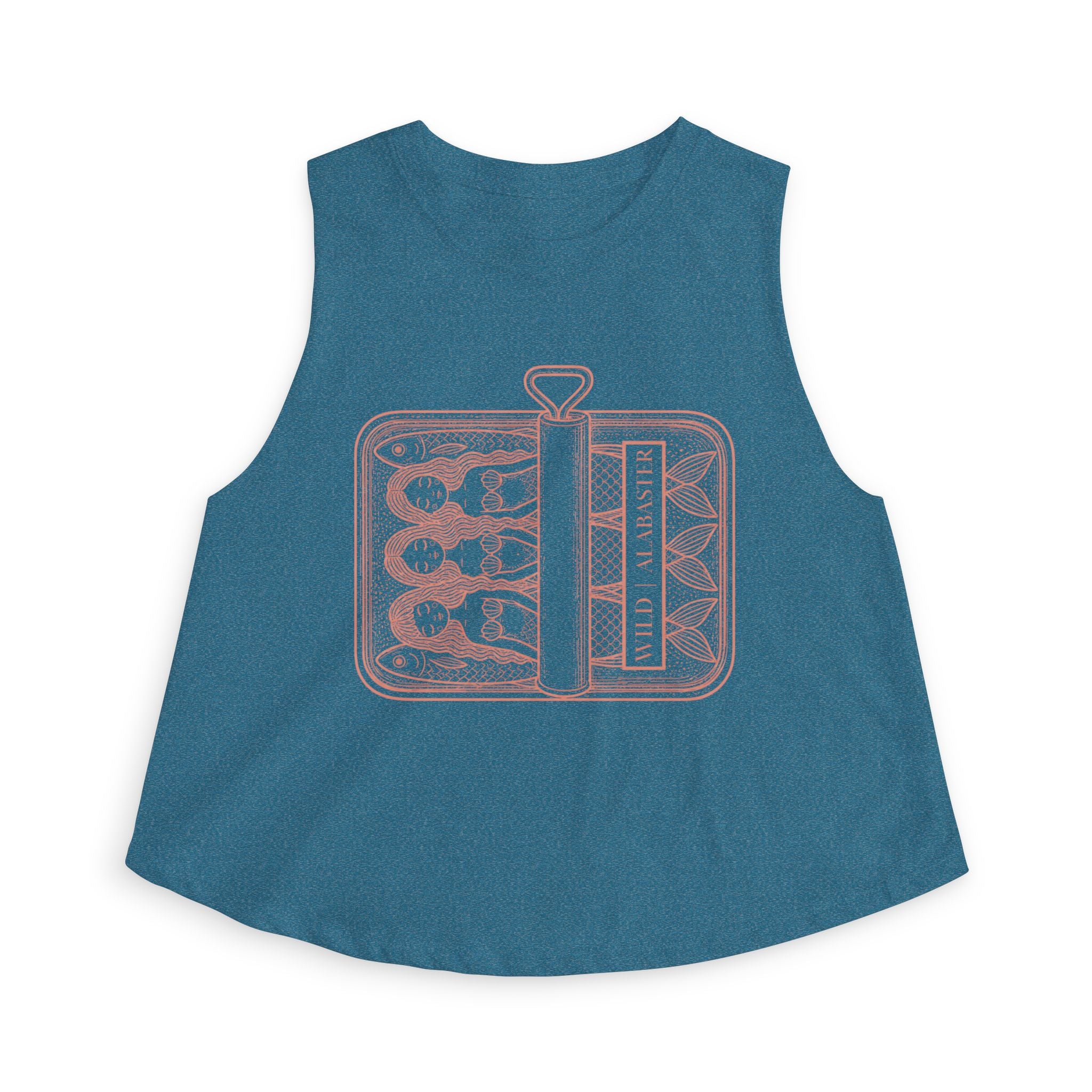 The Mermaid Social Club | Retro Crop Top