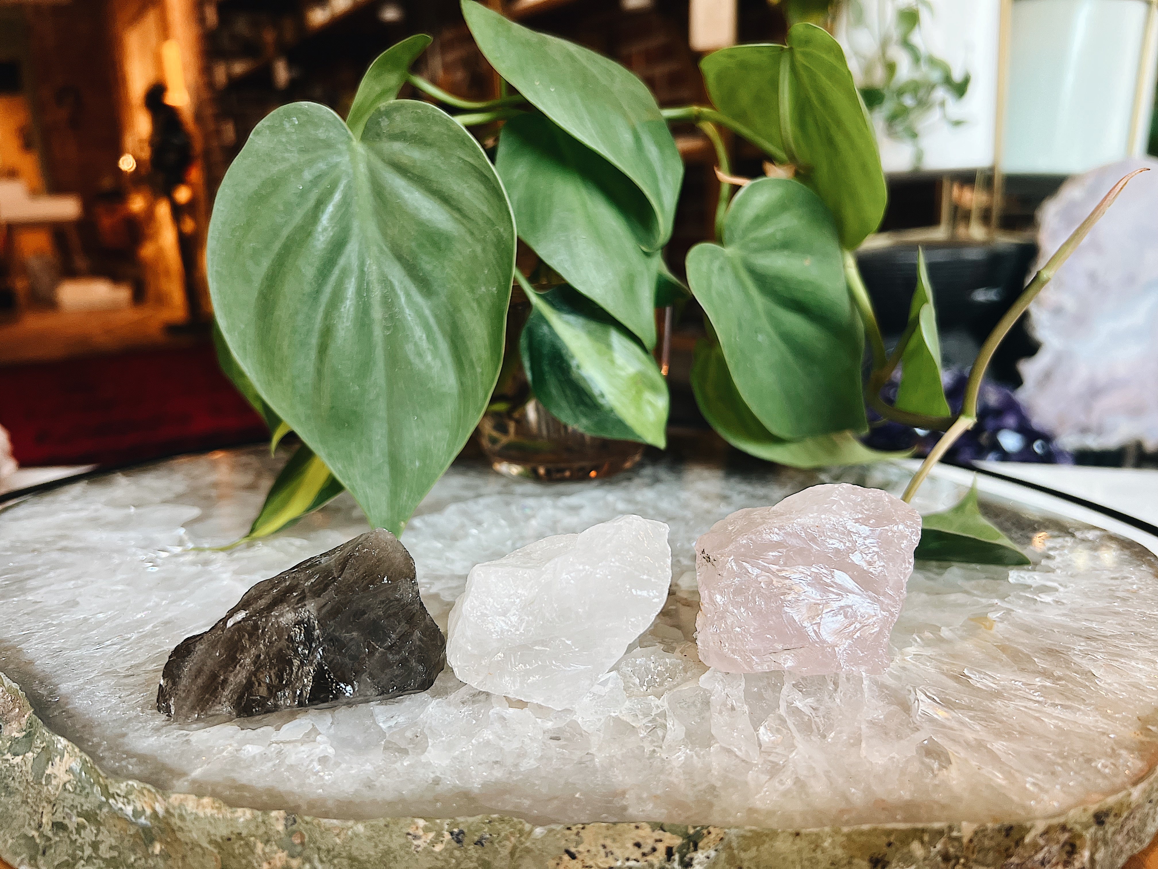 Intuitively Chosen Crystal Incense Holder Wild Alabaster