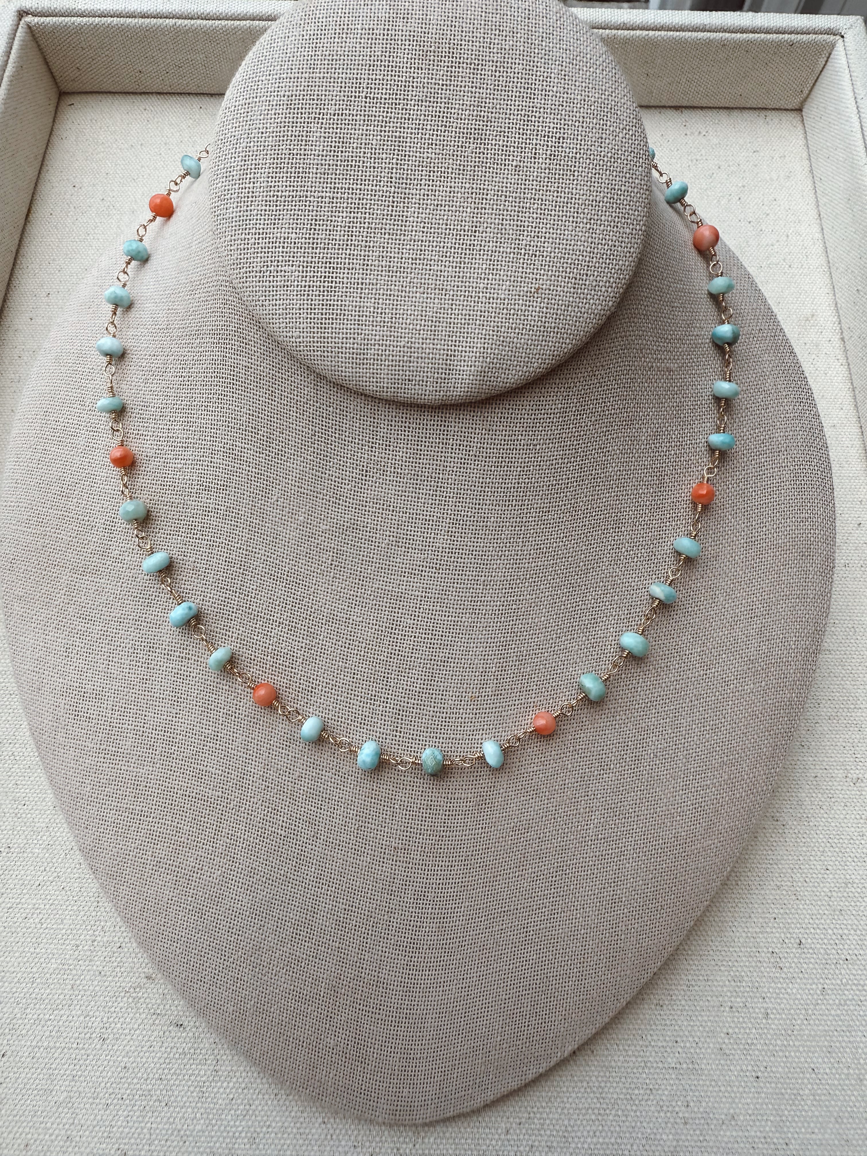Larimar | Coral Chain