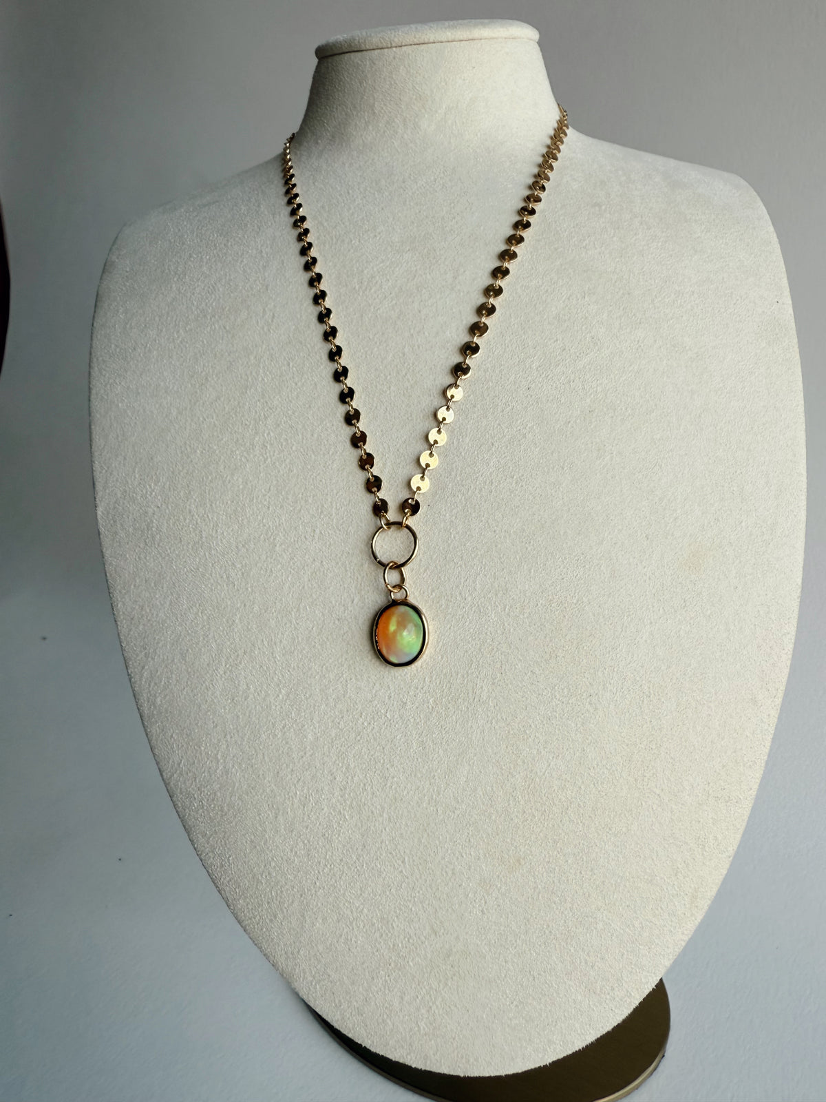 THE BRISBANE NECKLACE | ETHIOPIAN OPAL