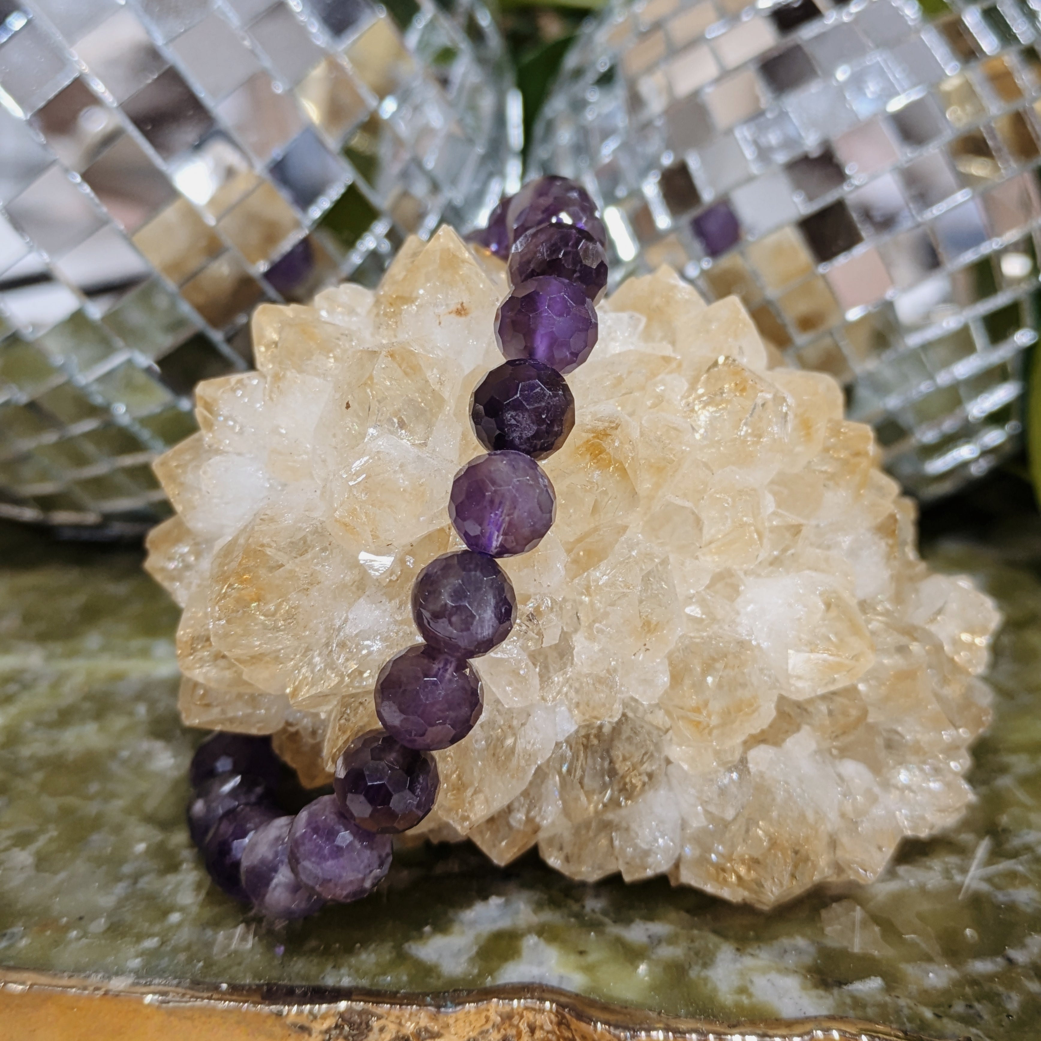 Faceted Bracelets Wild Alabaster