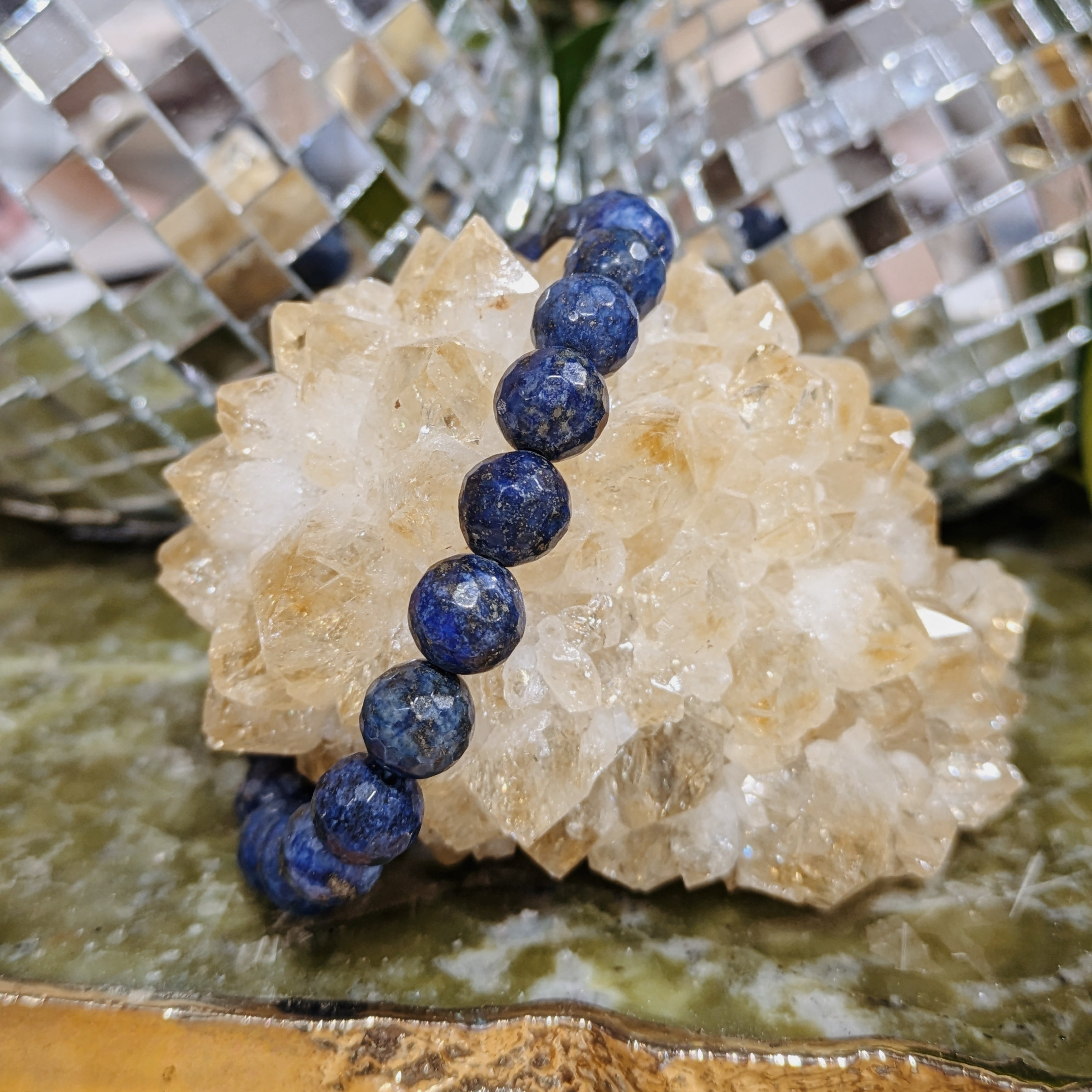 Faceted Bracelets Wild Alabaster