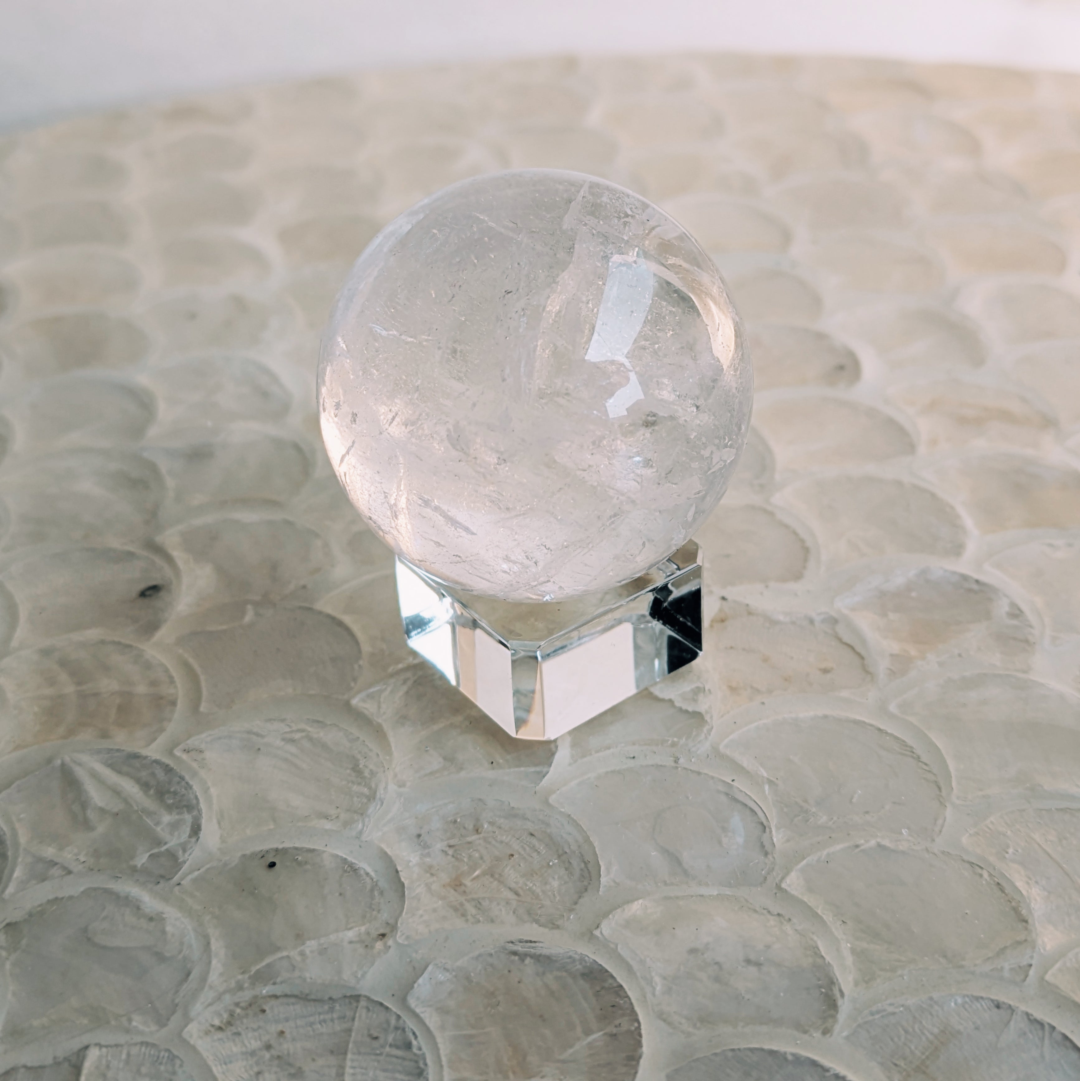 Clear Quartz Spheres
