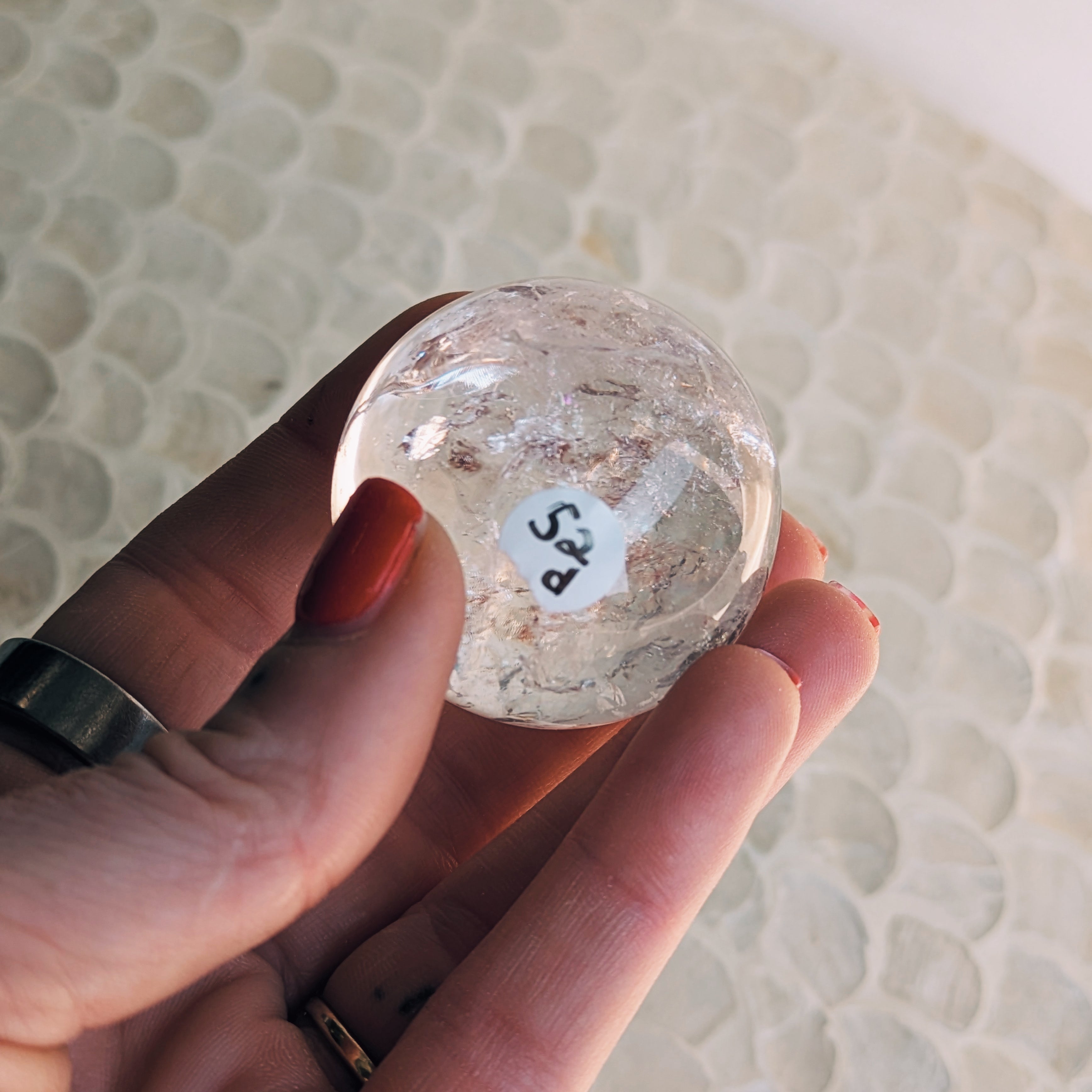 Clear Quartz Spheres