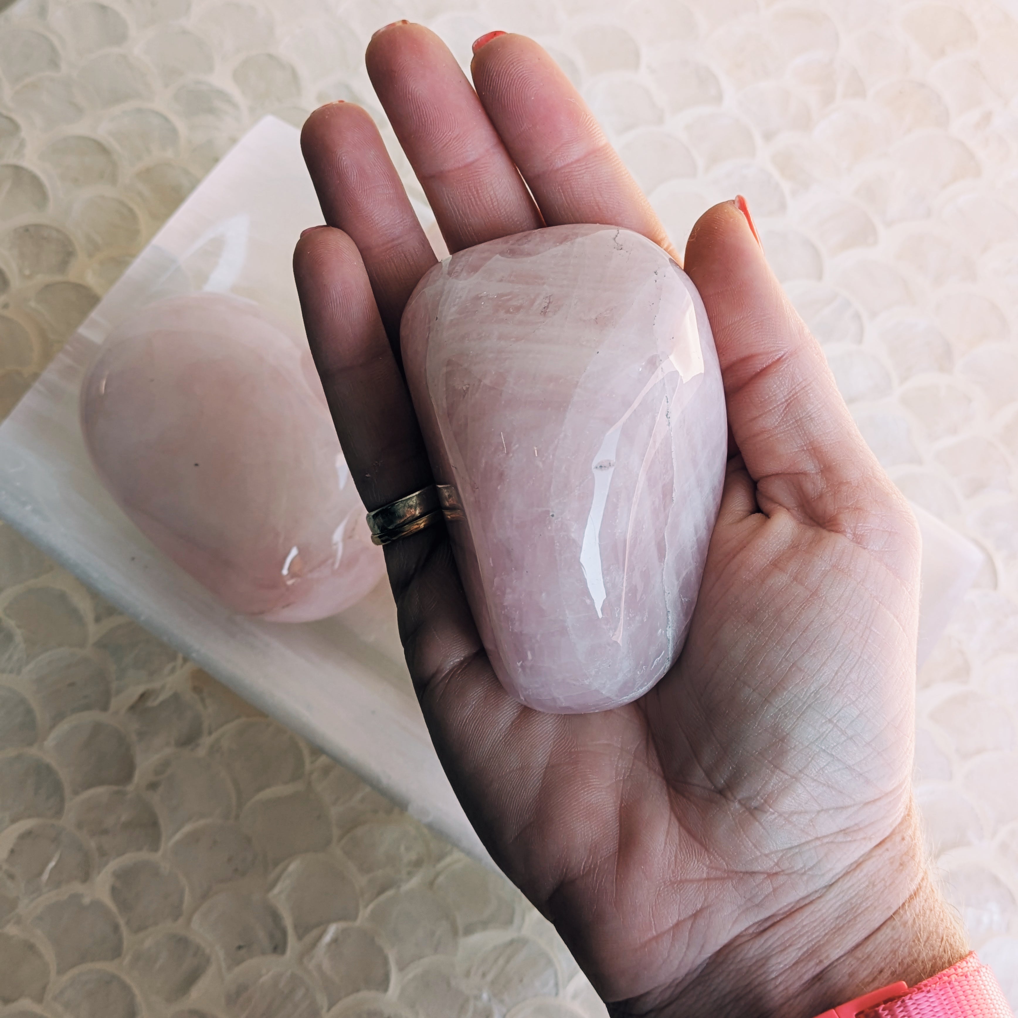 Rose Quartz Therapy Stone
