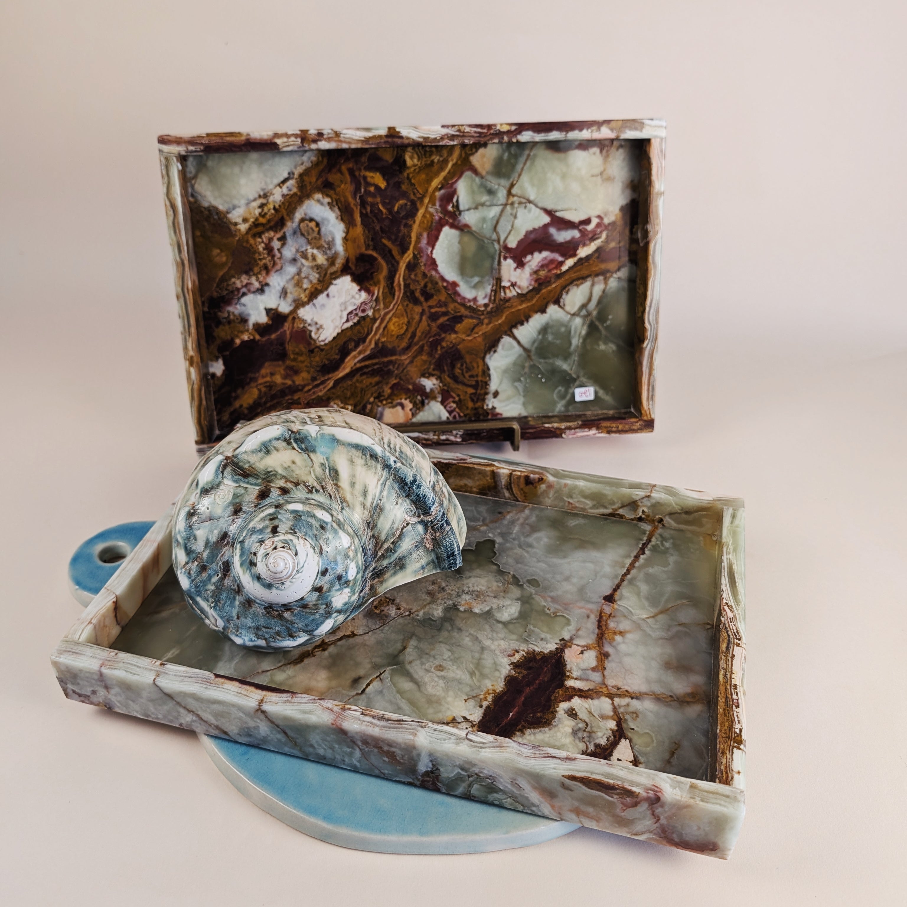 Green Onyx Tray