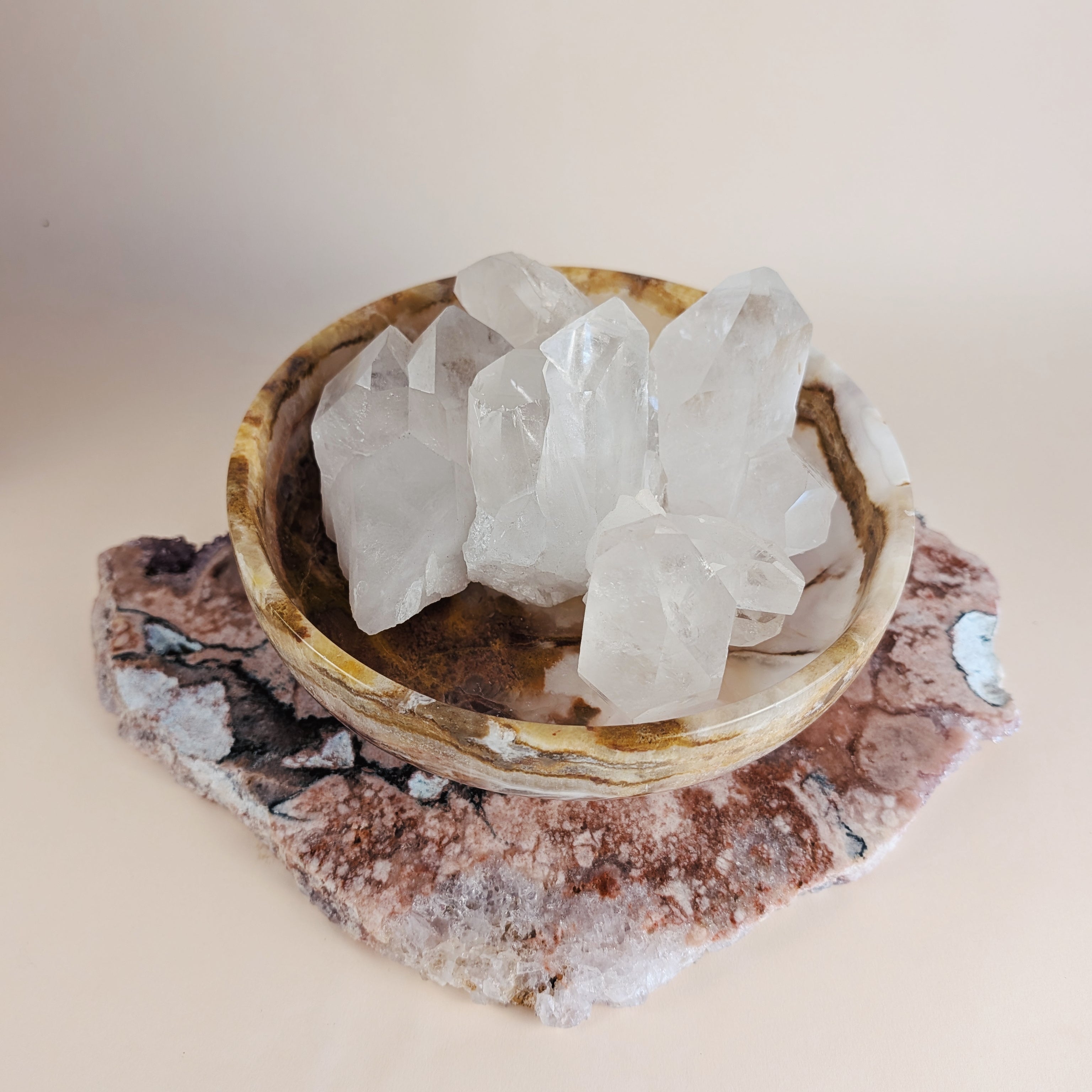 Green Onyx Pedastal Bowl