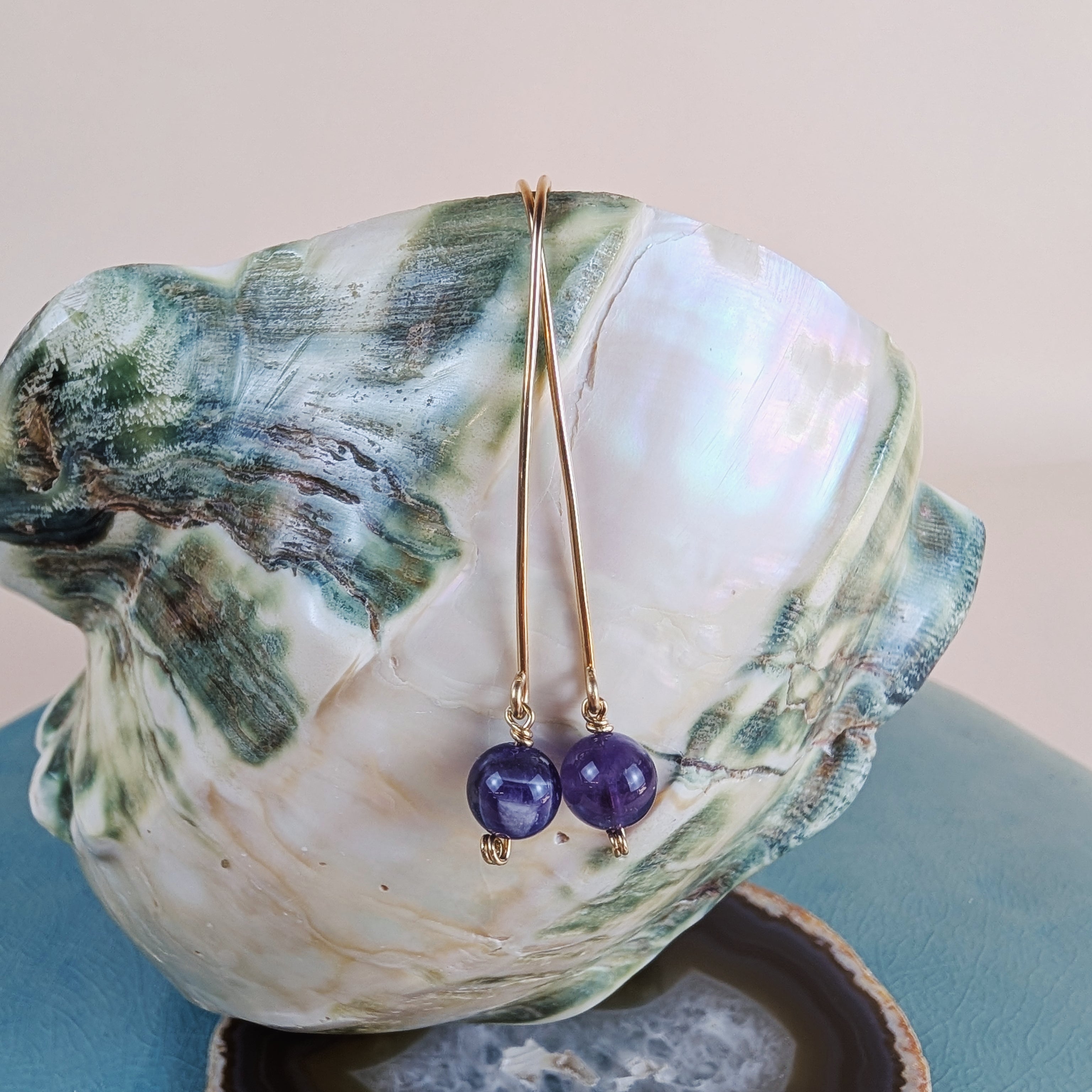 Moon Tide Threader Earrings | Desert Moon