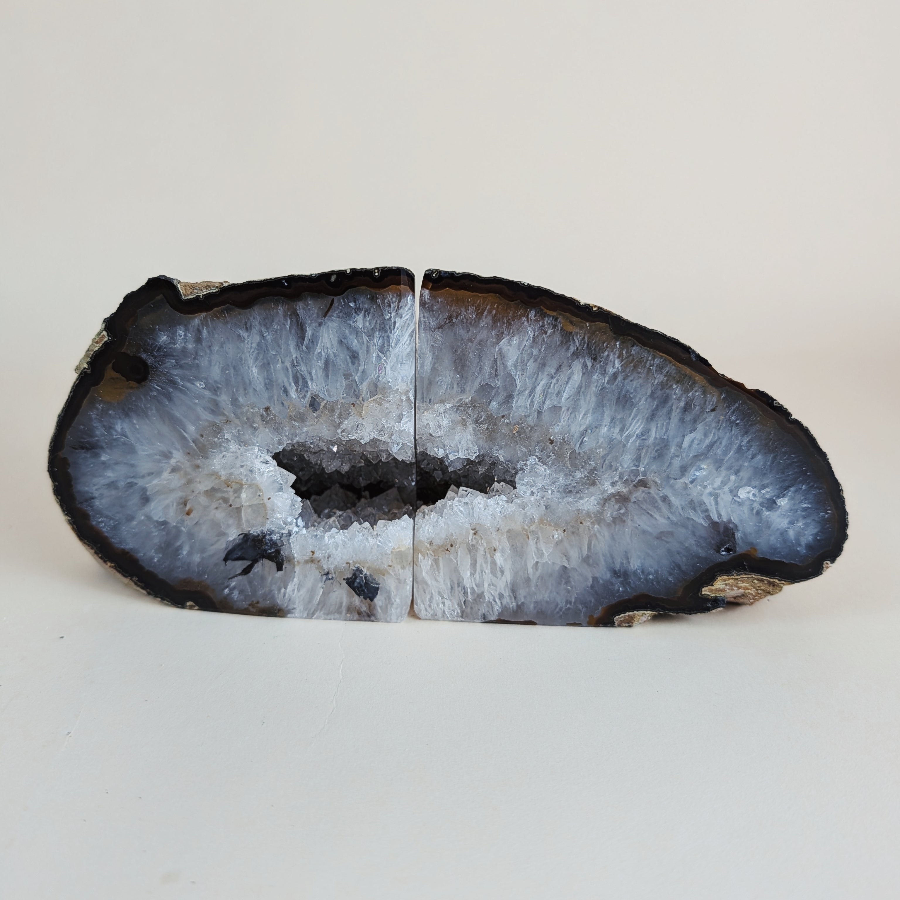 Agate Bookends