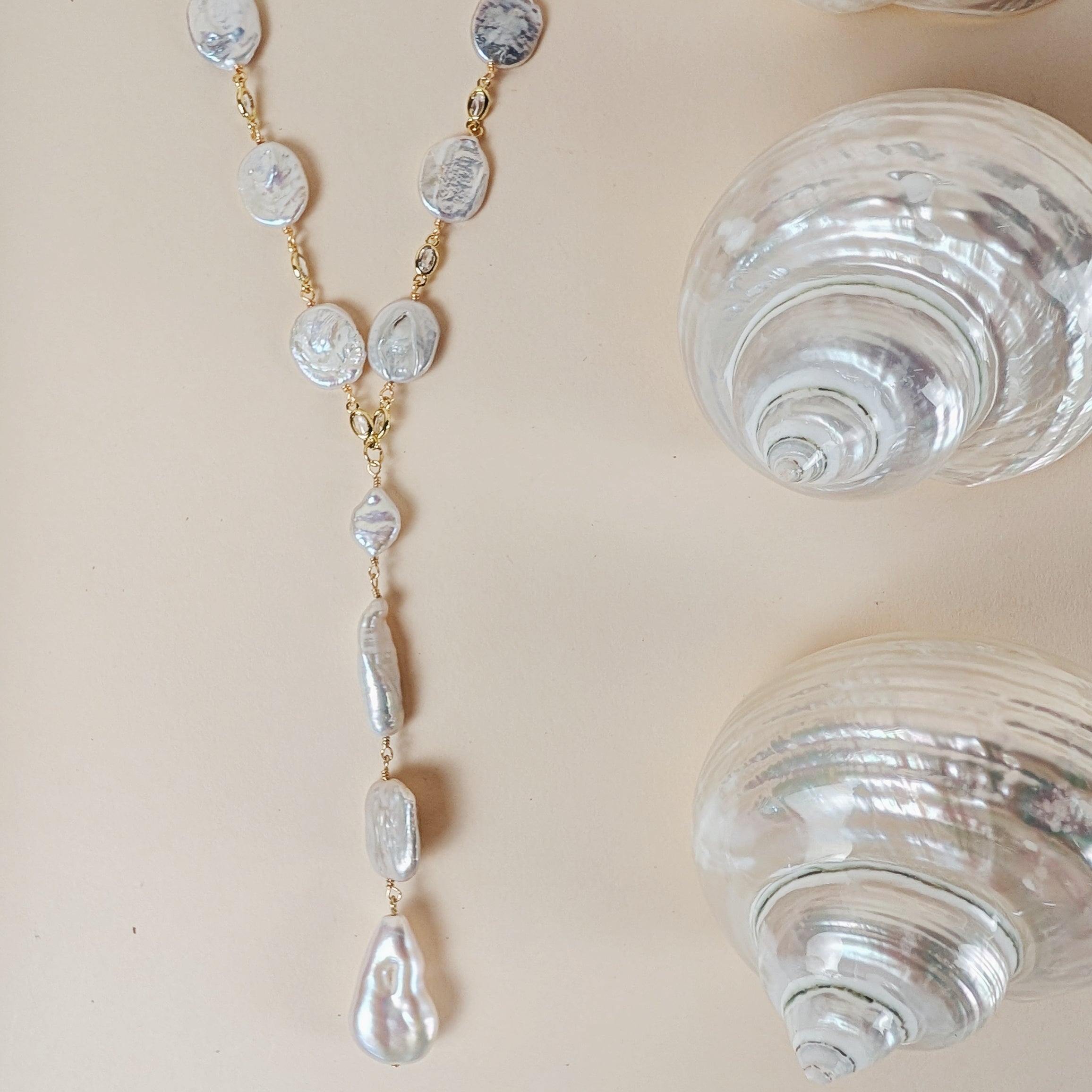The Sylvie Necklace | Pearl