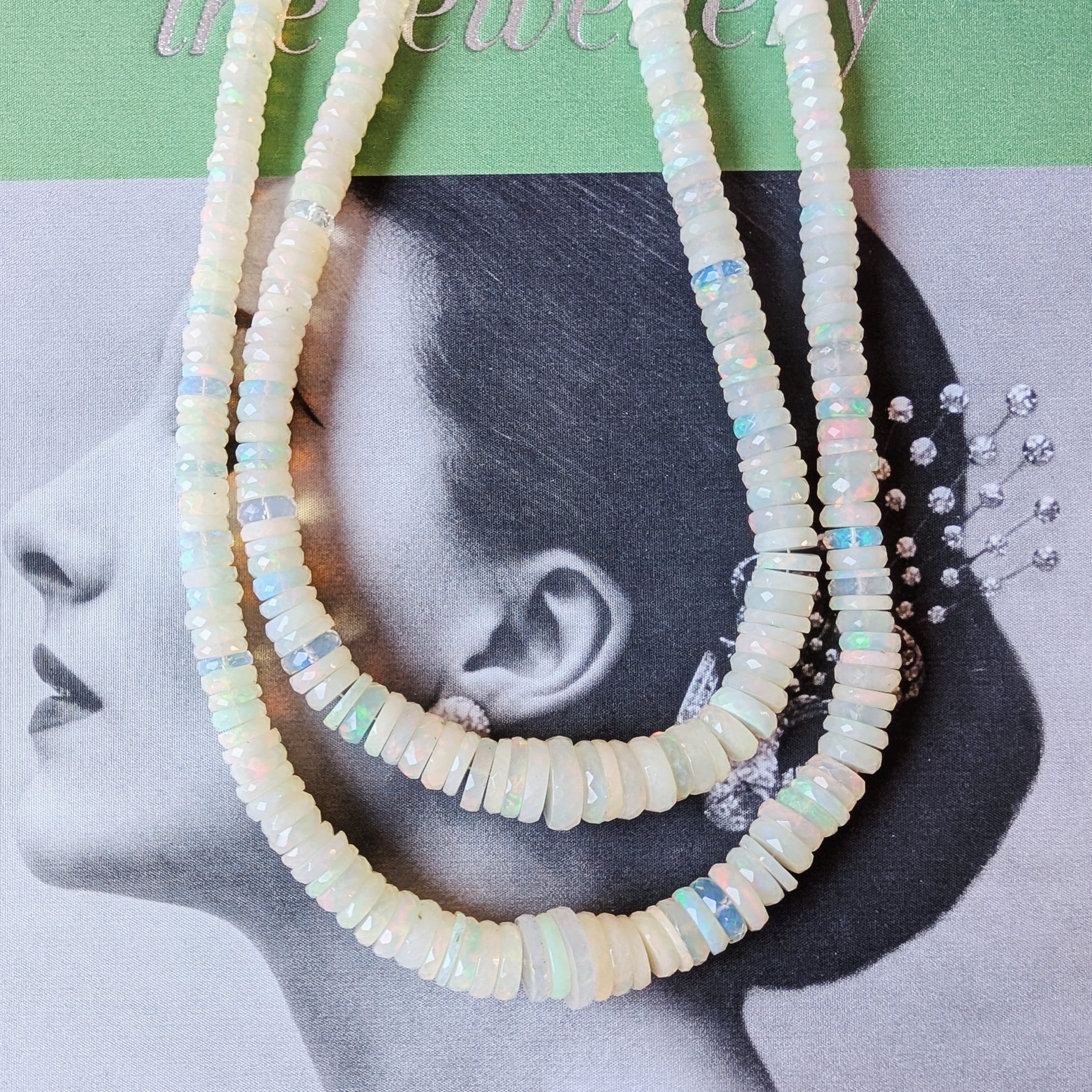 The Seraphina Necklace | Ethiopian Fire Opal