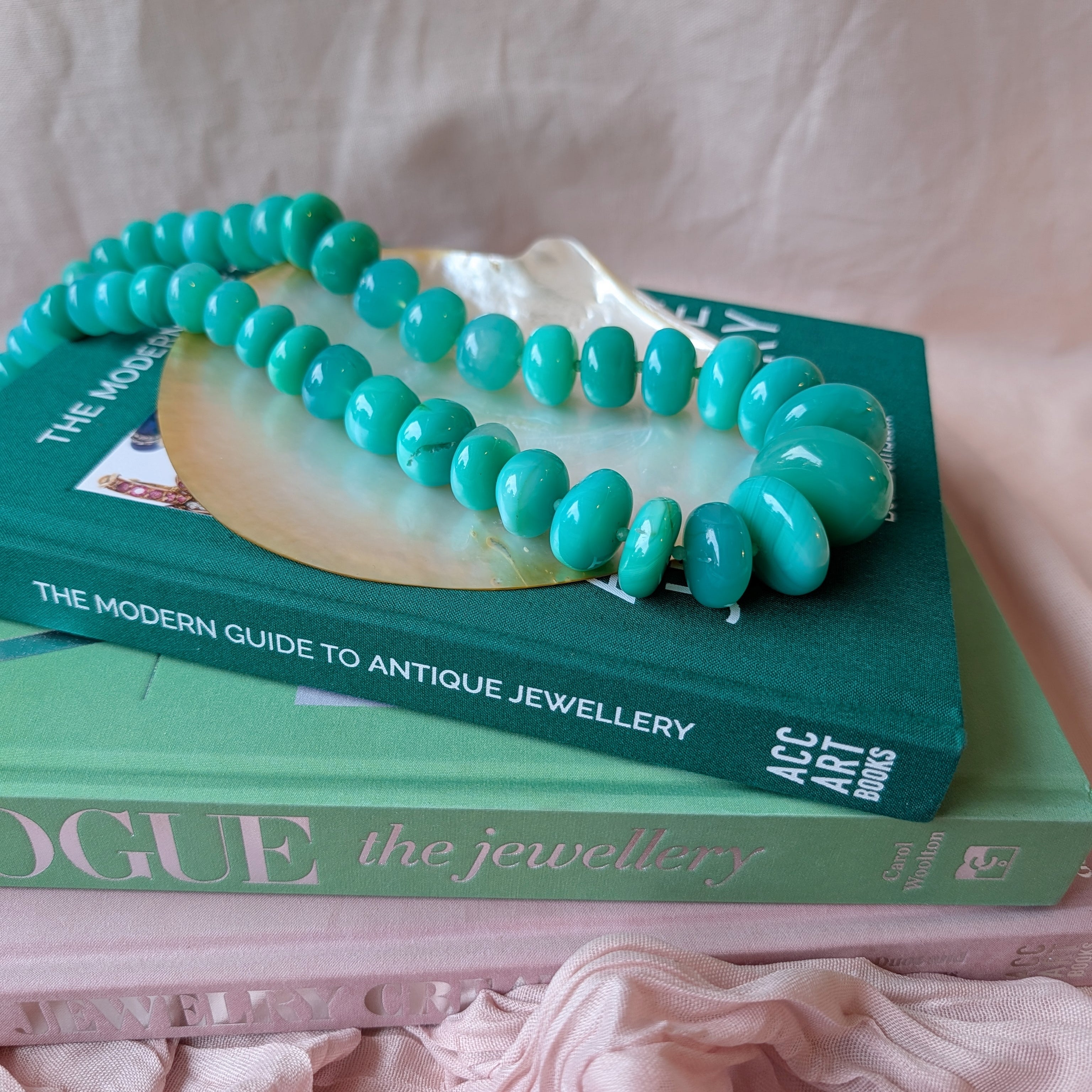 The Estelle Necklace | Chrysoprase