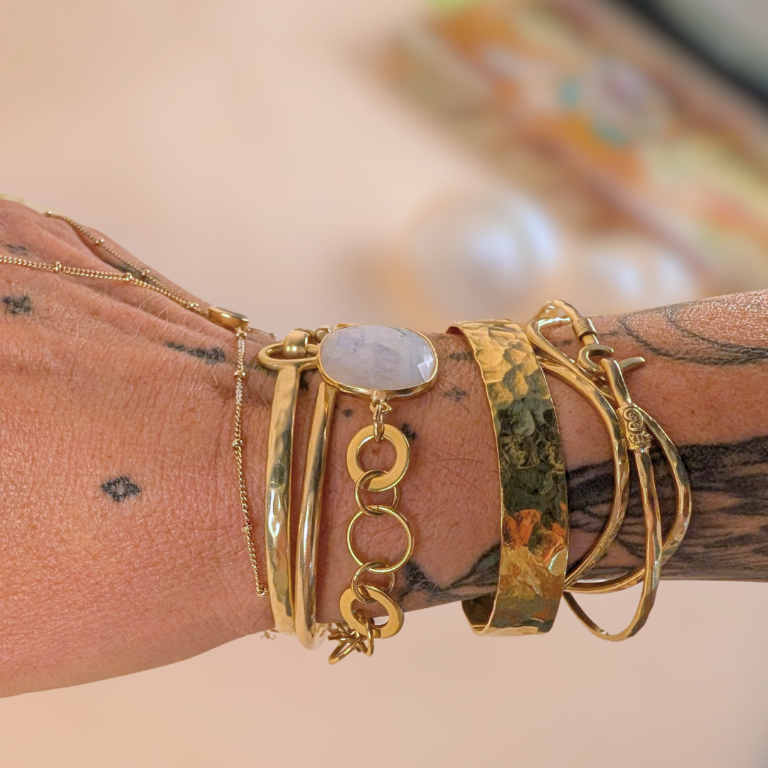 The Sabina Moonstone Bracelet