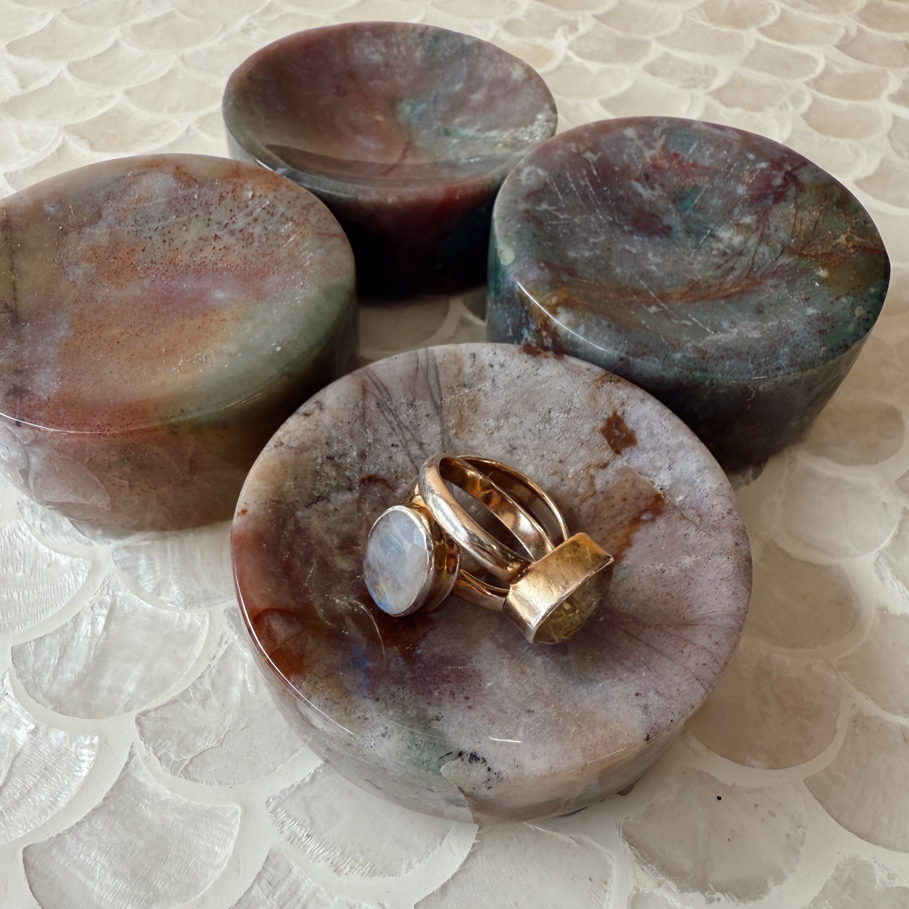 Unicorn Jasper Ring Dish