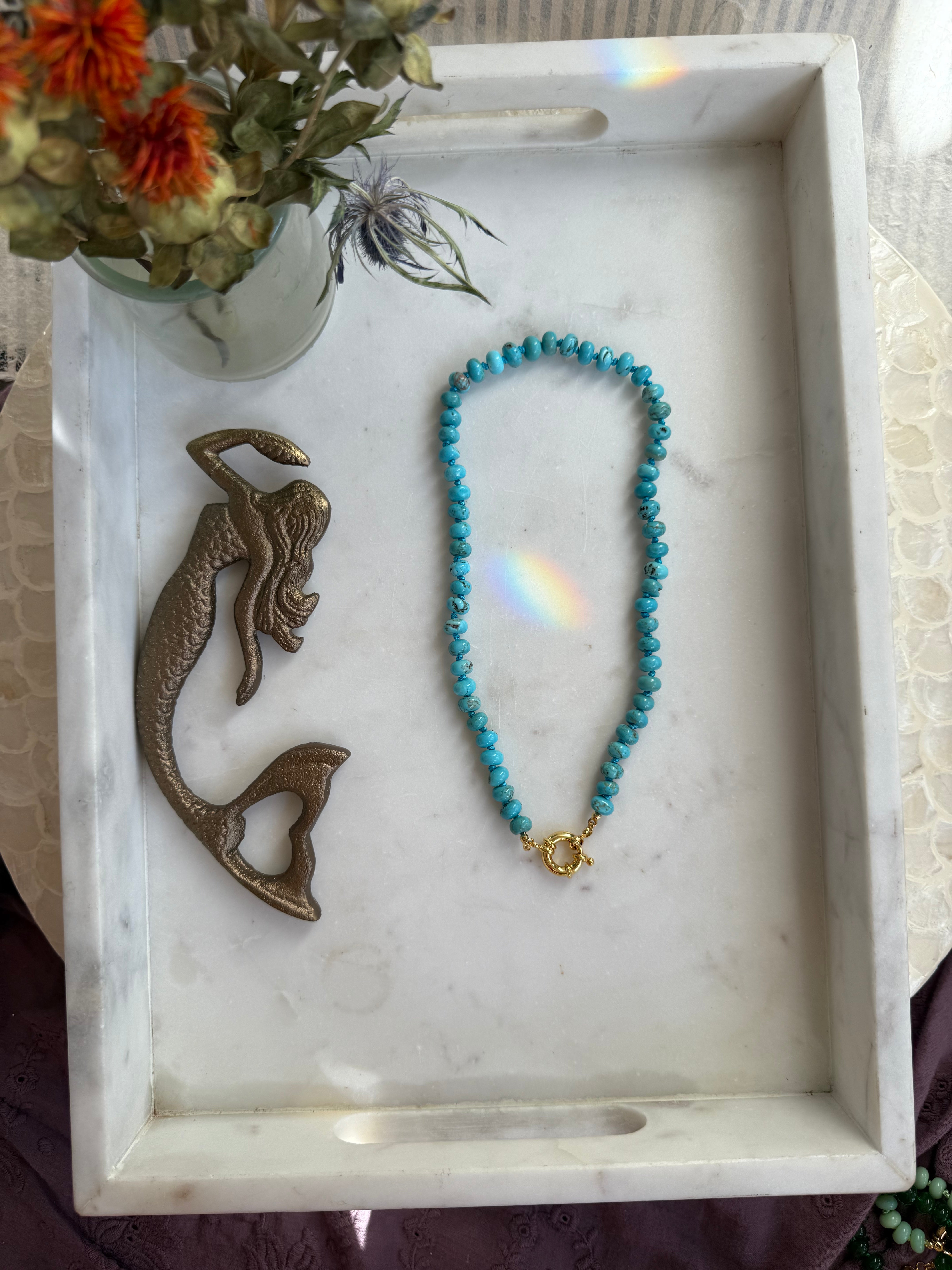 The Callahan Necklace – Hand-Knotted Silk Necklace