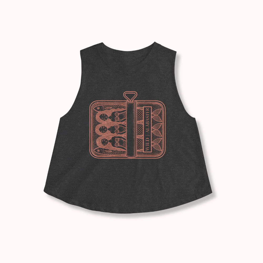 The Mermaid Social Club | Retro Crop Top