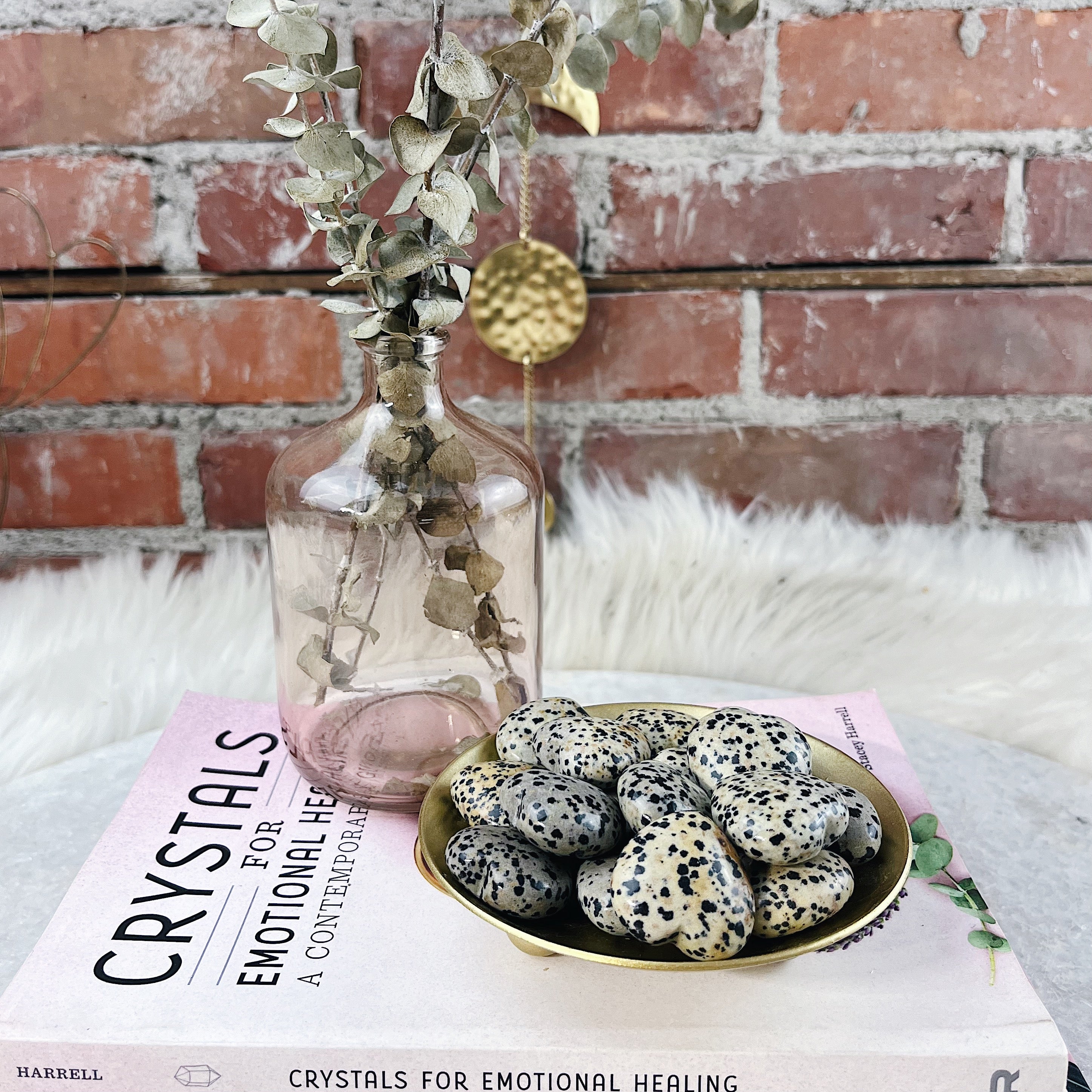 Intuitively Chosen Dalmatian Pocket Heart Wild Alabaster