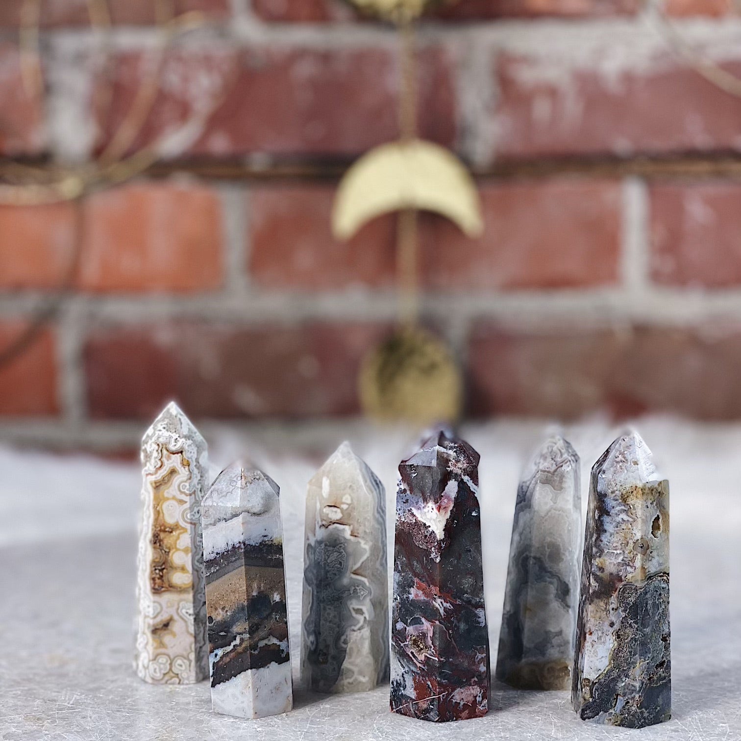 Intuitively Chosen Sardonyx Small Tower Wild Alabaster