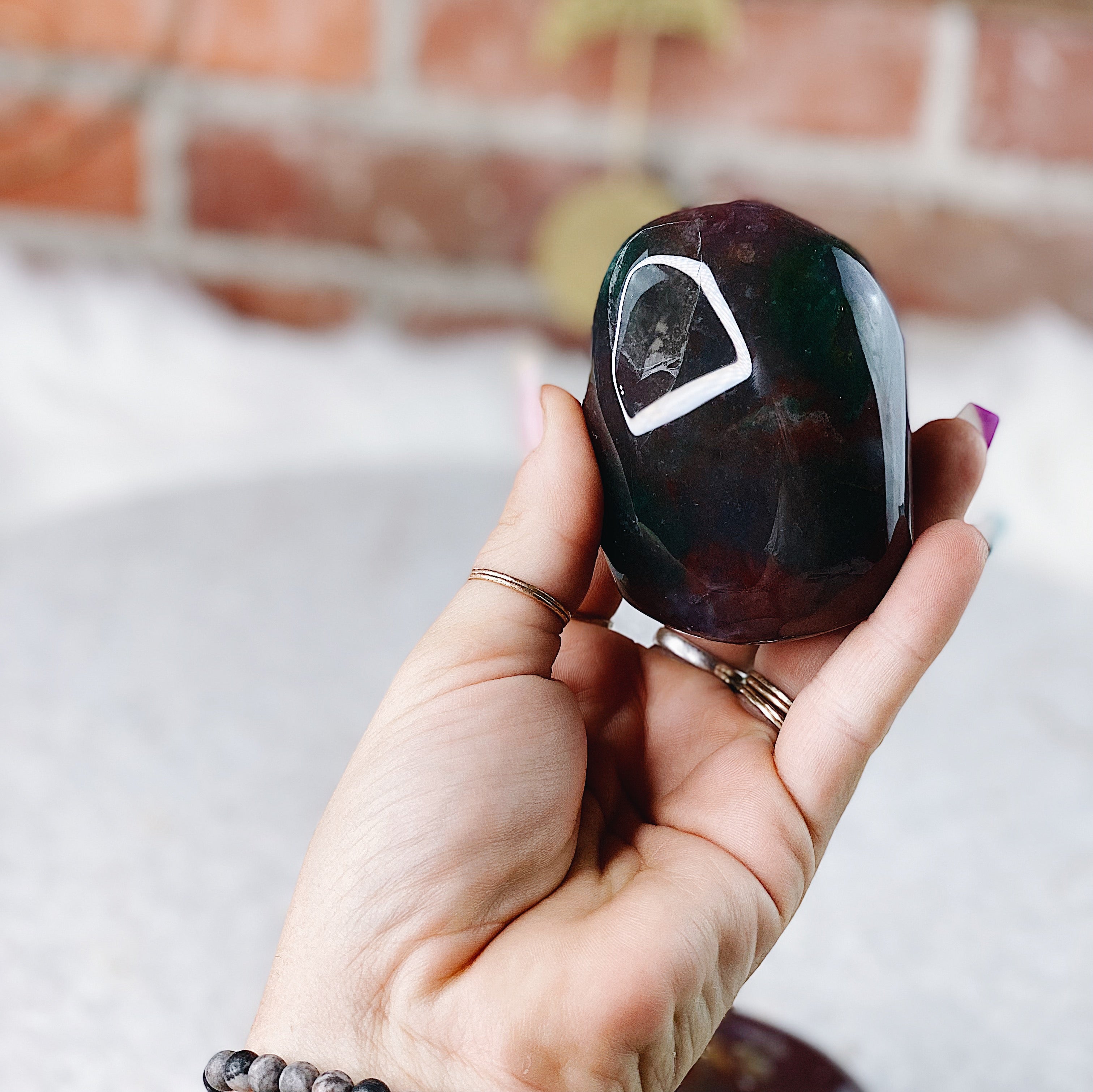 Intuitively Chosen Spirit Jasper Therapy Stones Wild Alabaster