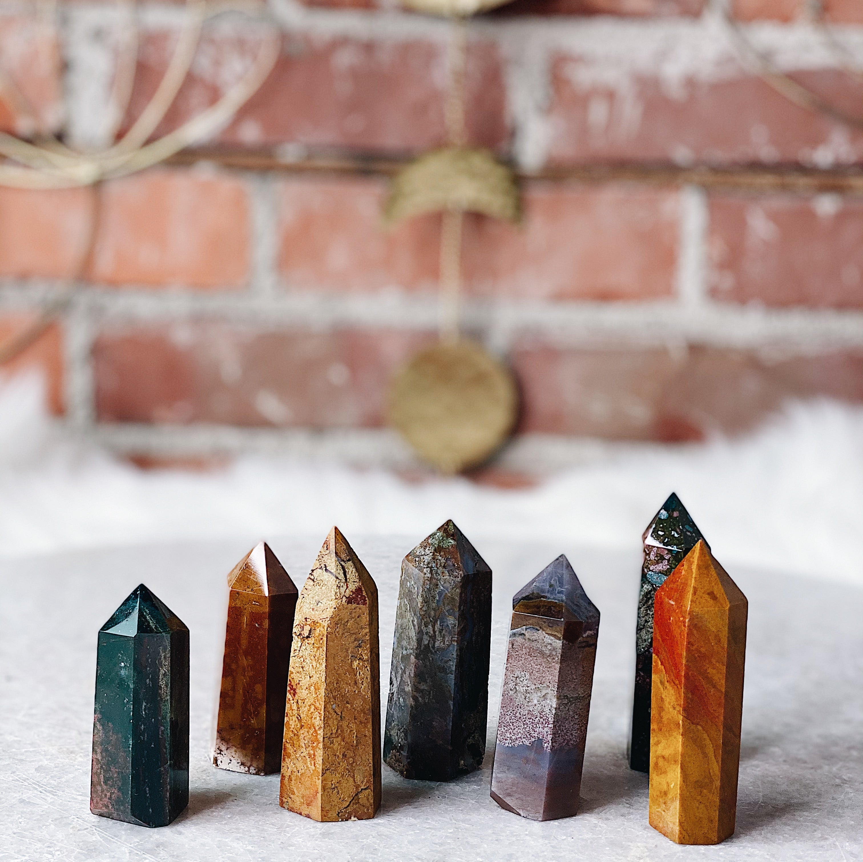 Intuitively Spirit Jasper Tower Wild Alabaster