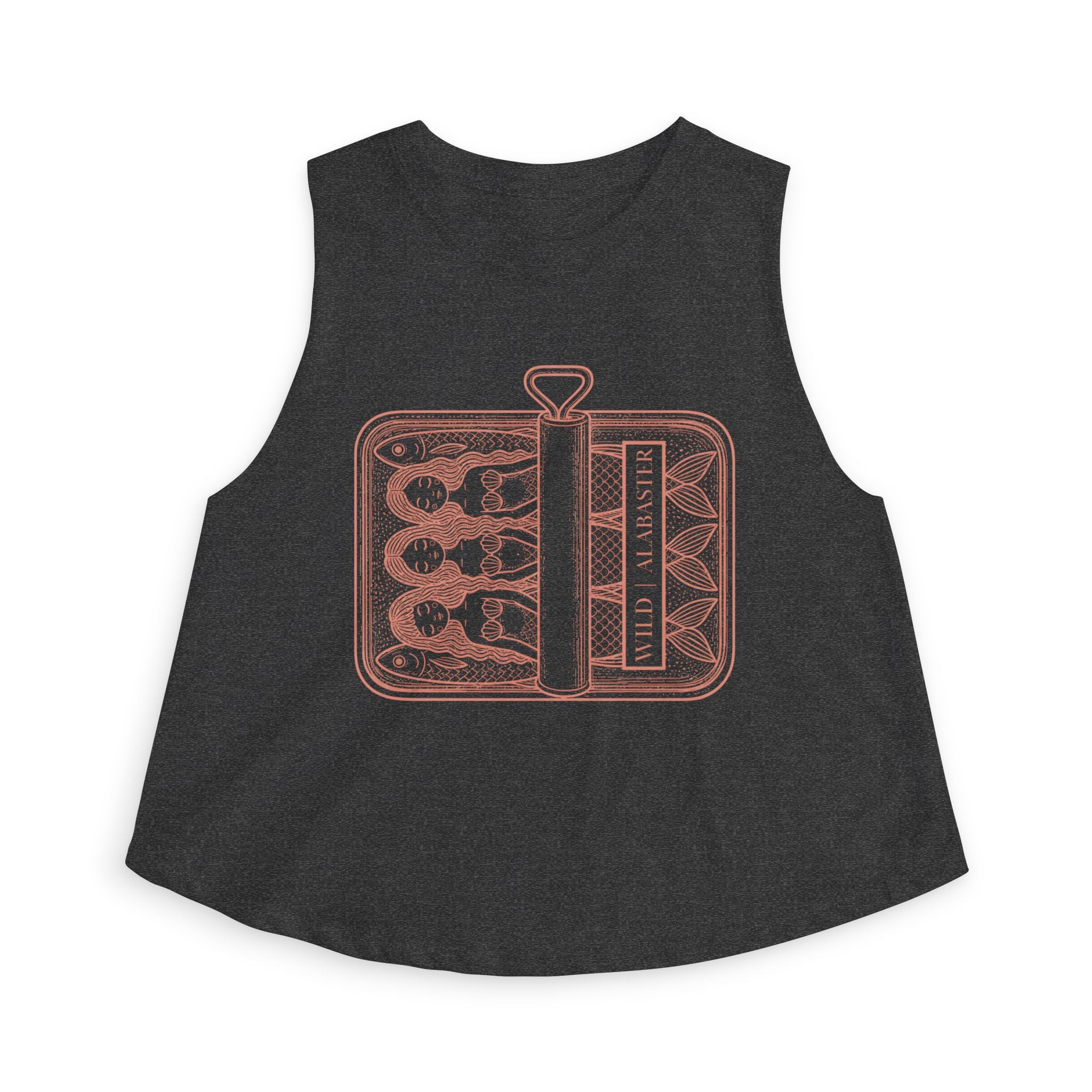 The Mermaid Social Club | Retro Crop Top