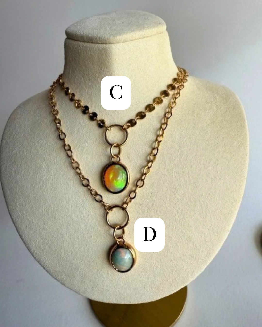 THE BRISBANE NECKLACE | ETHIOPIAN OPAL