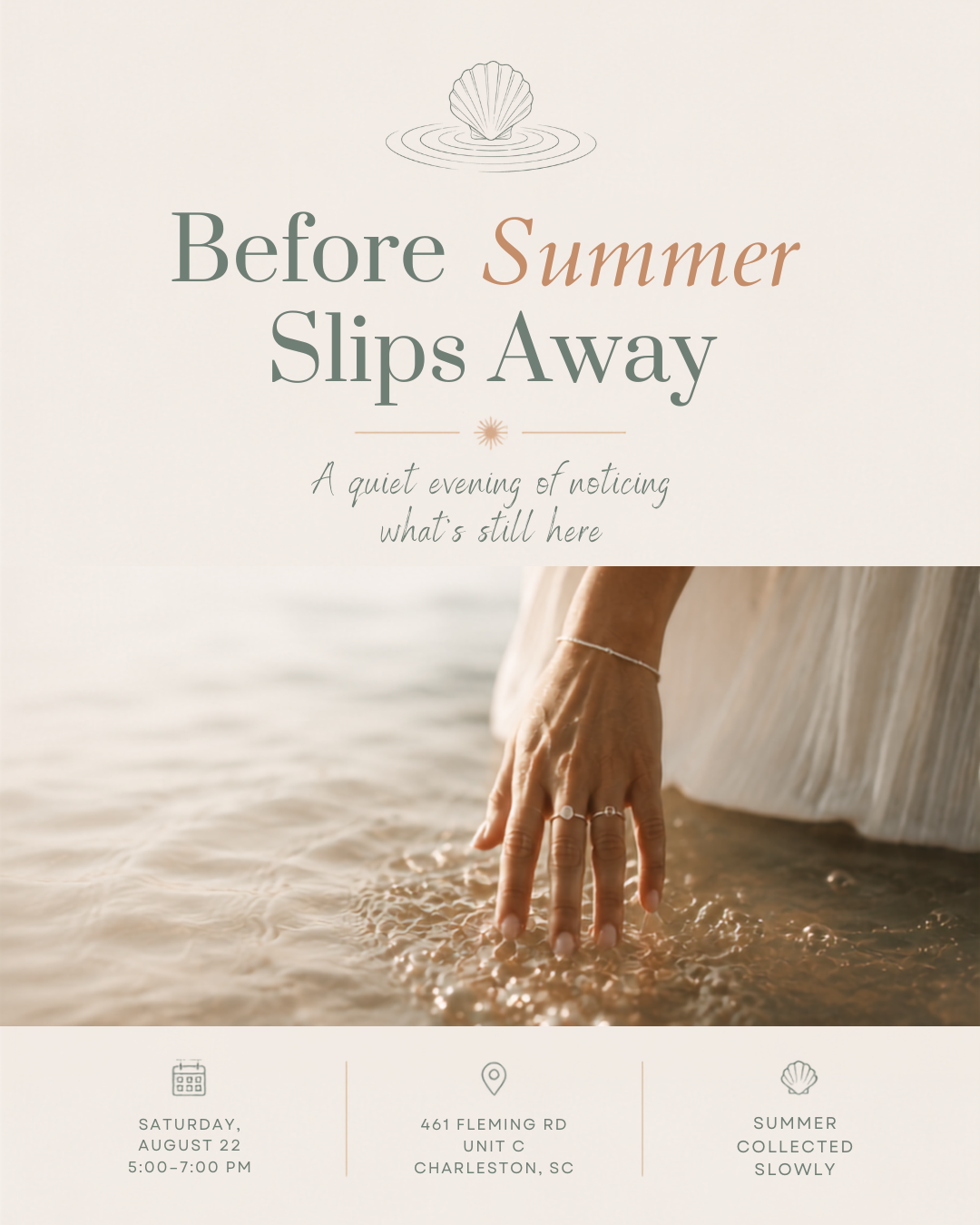 Before Summer Slips Away | Somatic Workshop