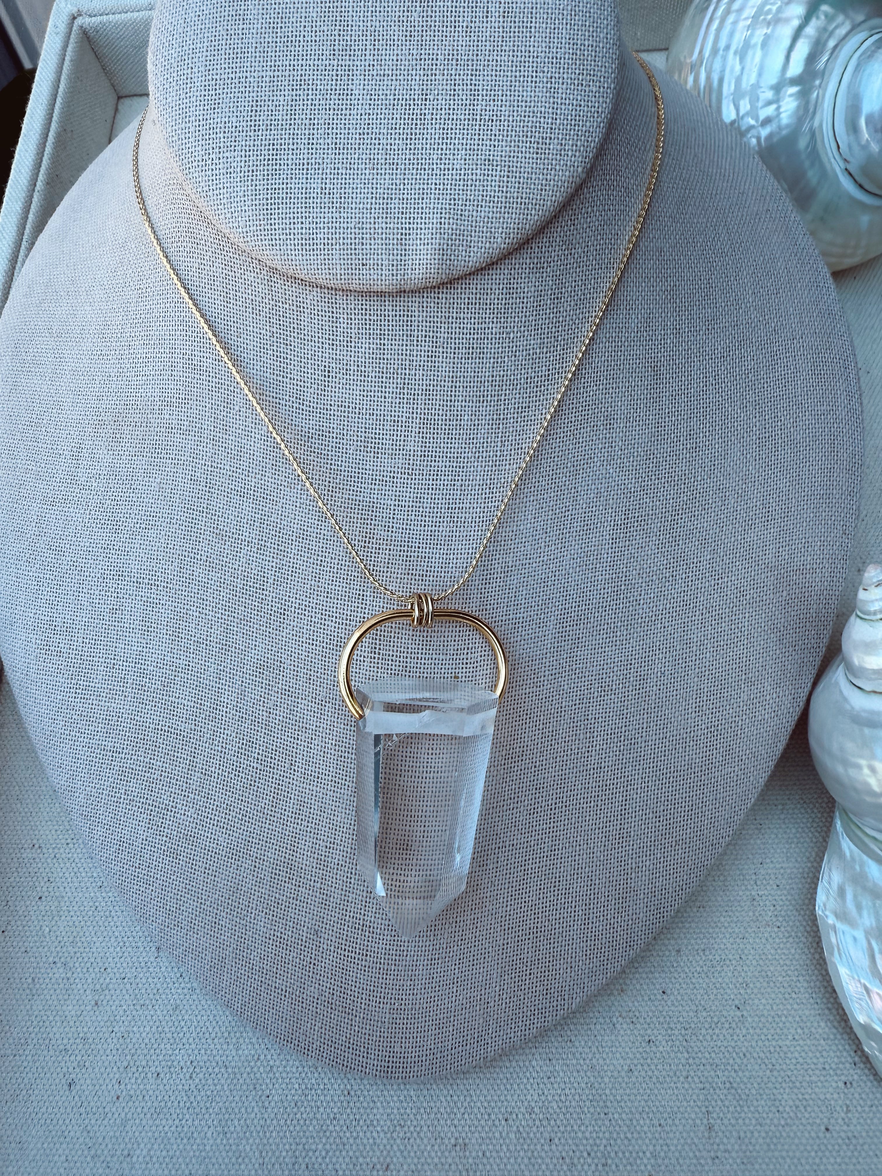 Custom Quartz Necklace