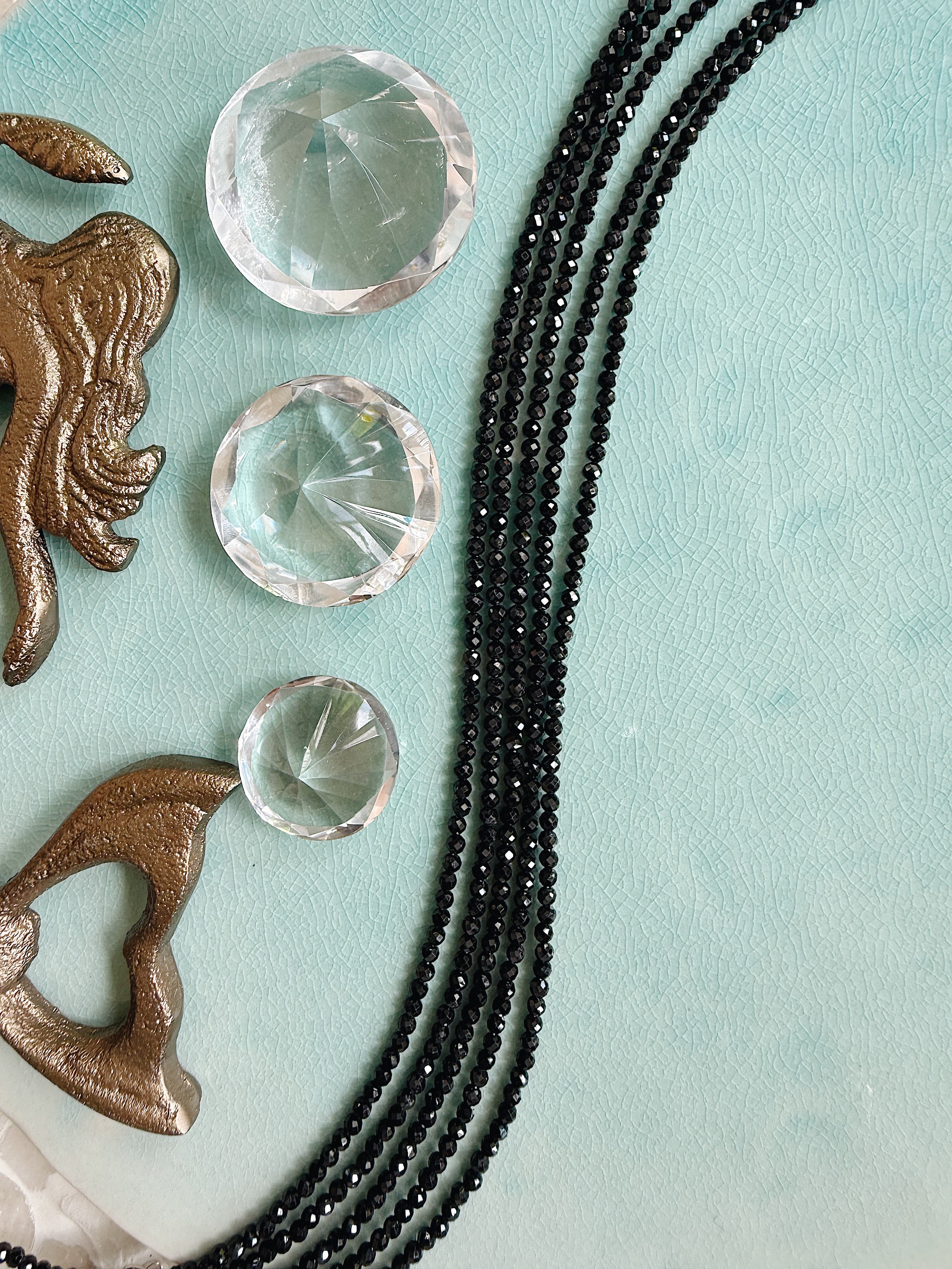 The Ziggy Necklace – Dainty Beaded Layering Necklace