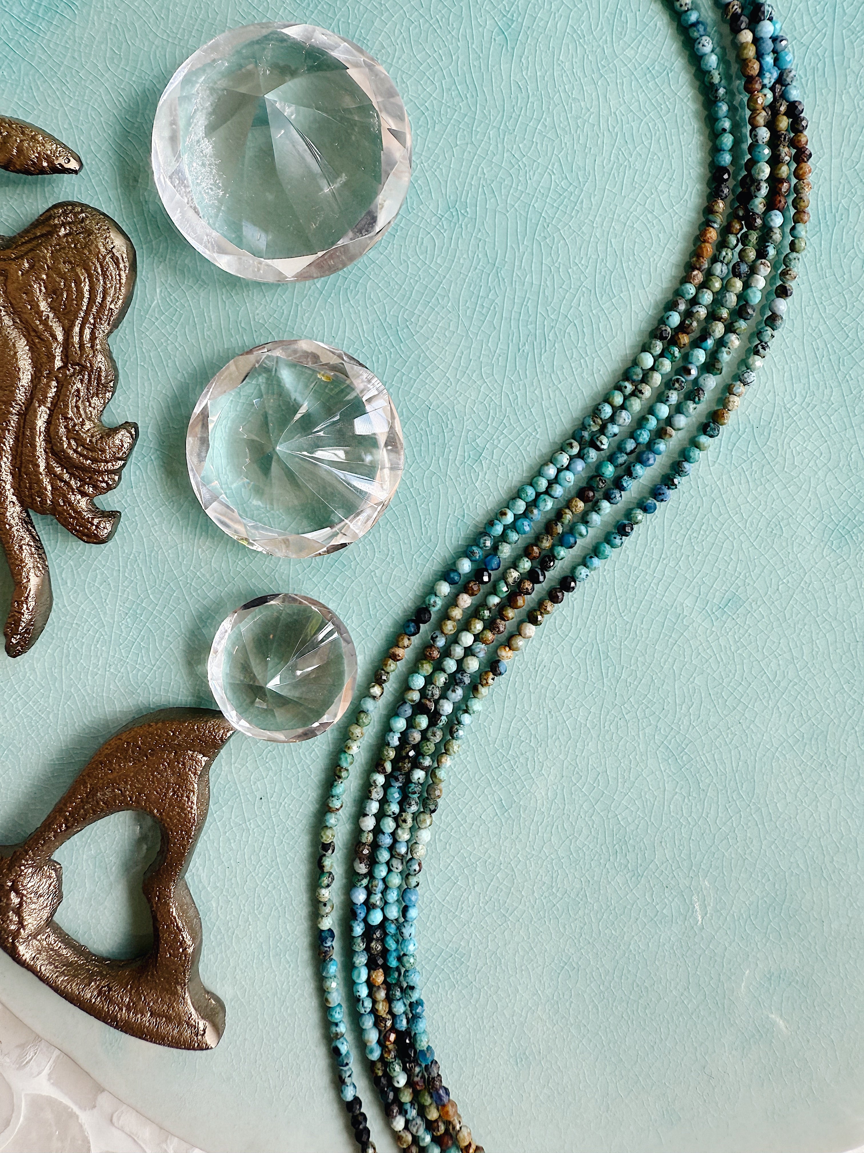 The Ziggy Necklace – Dainty Beaded Layering Necklace