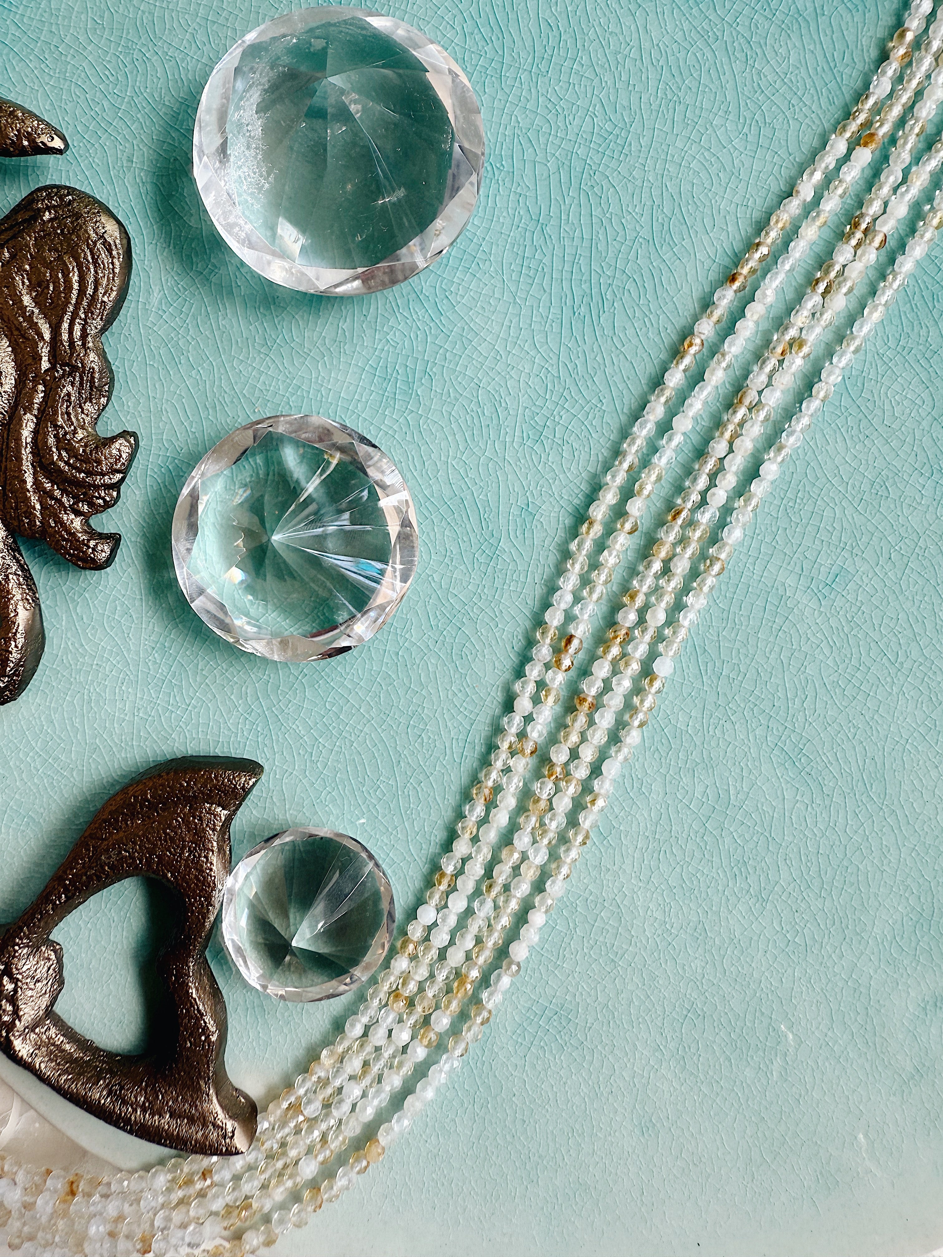 The Ziggy Necklace – Dainty Beaded Layering Necklace