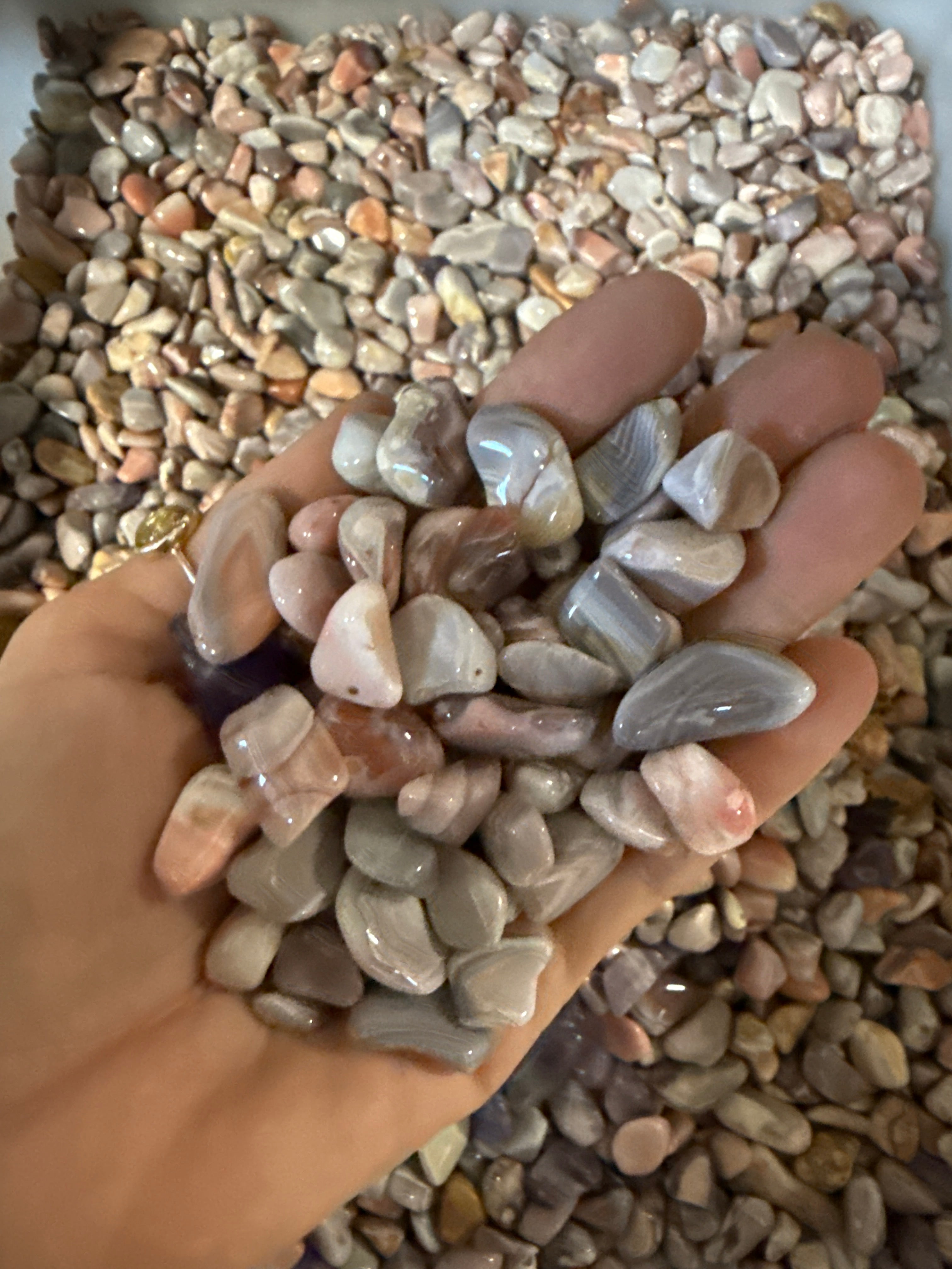 Intuitively Chosen Botswana Agate Tumble (One Pound Bag)