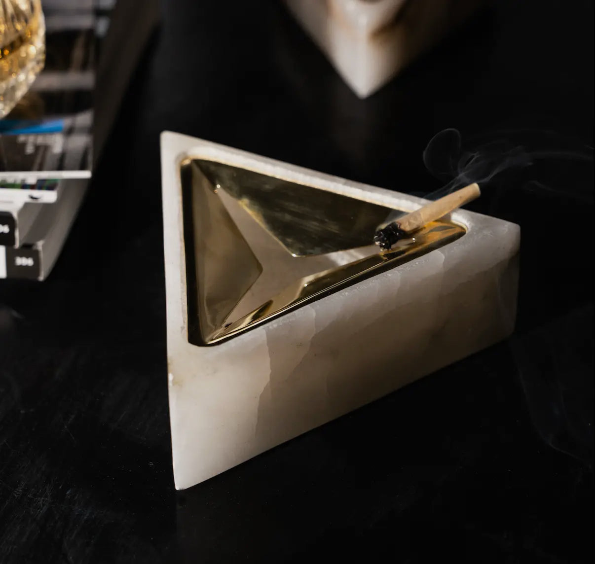Alabaster Incense & Palo Santo Holders | Hand-Carved Starfall Collection