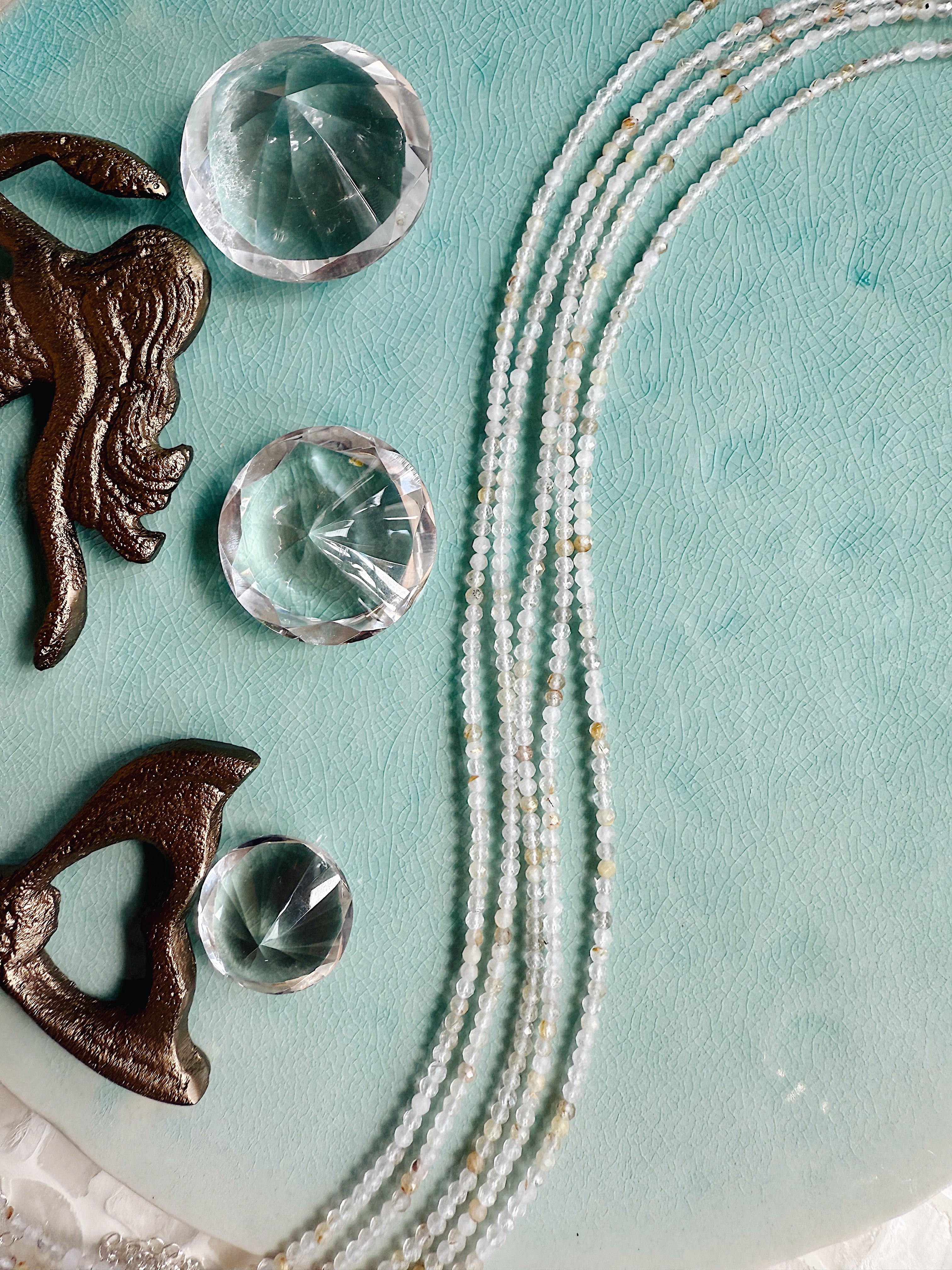 The Ziggy Necklace – Dainty Beaded Layering Necklace