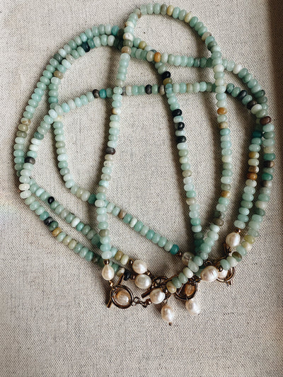 The Bonnie Necklace Wild Alabaster