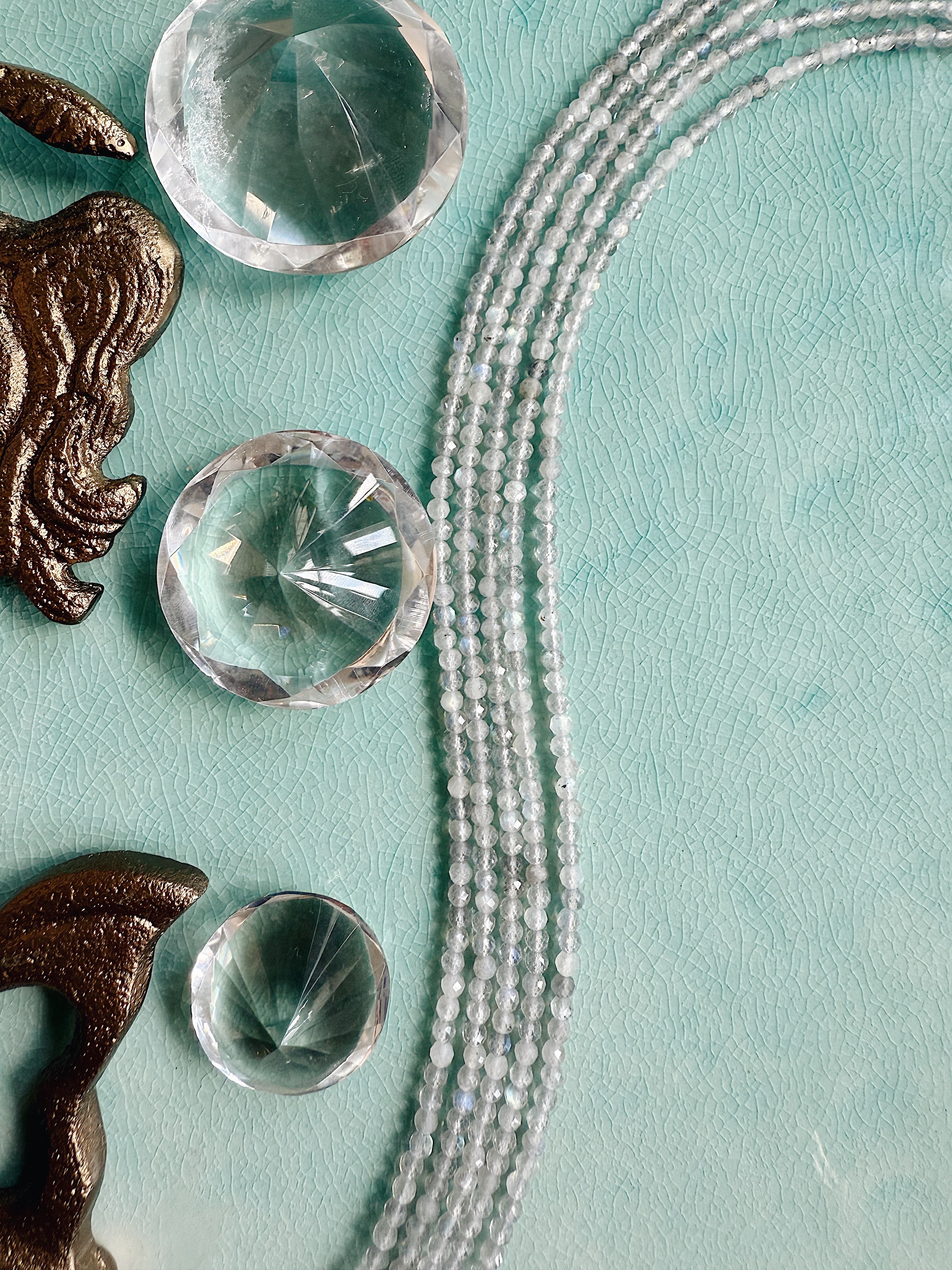 The Ziggy Necklace – Dainty Beaded Layering Necklace