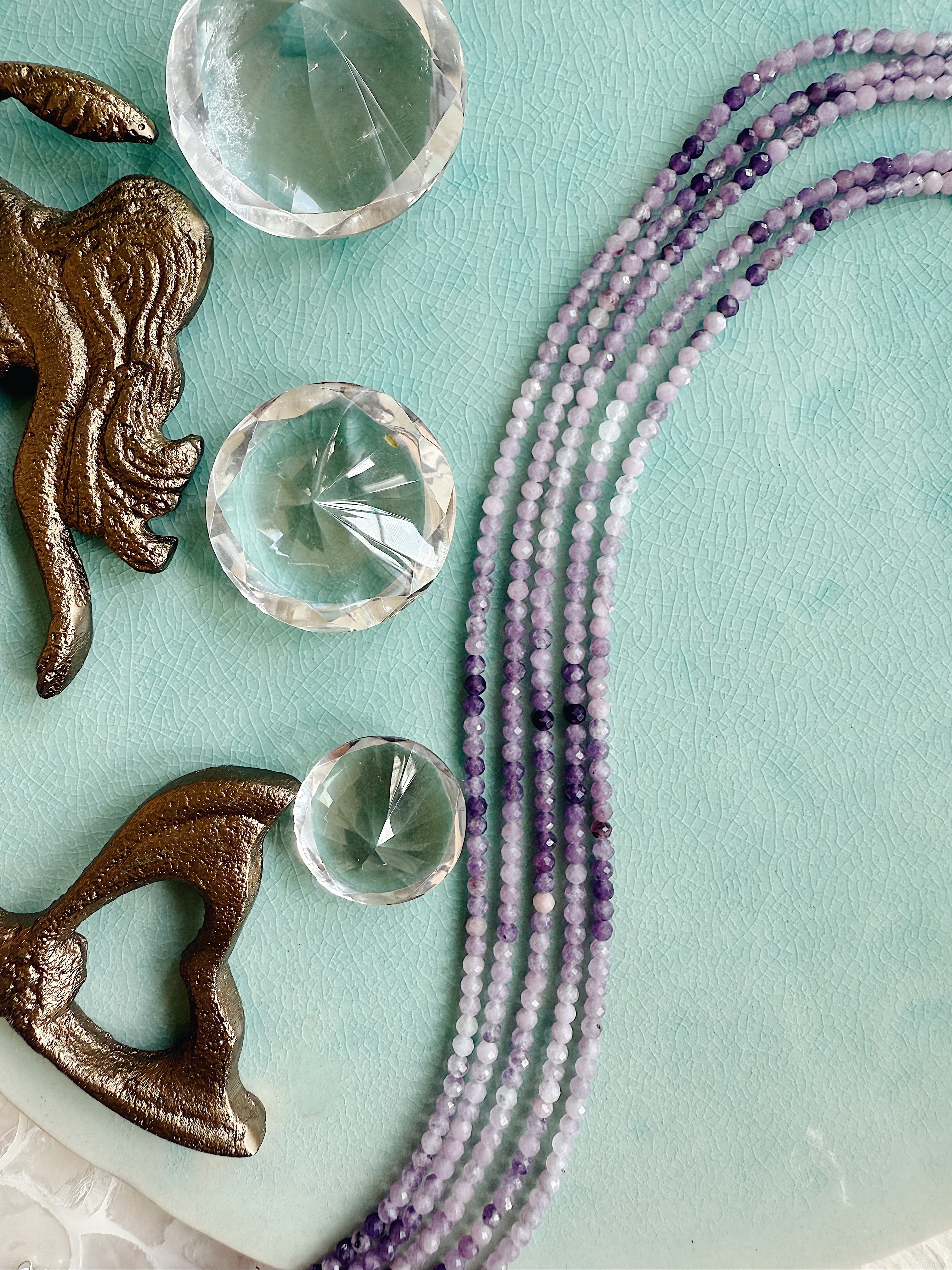 The Ziggy Necklace – Dainty Beaded Layering Necklace