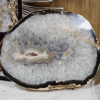 XL Agate Slab Wild Alabaster