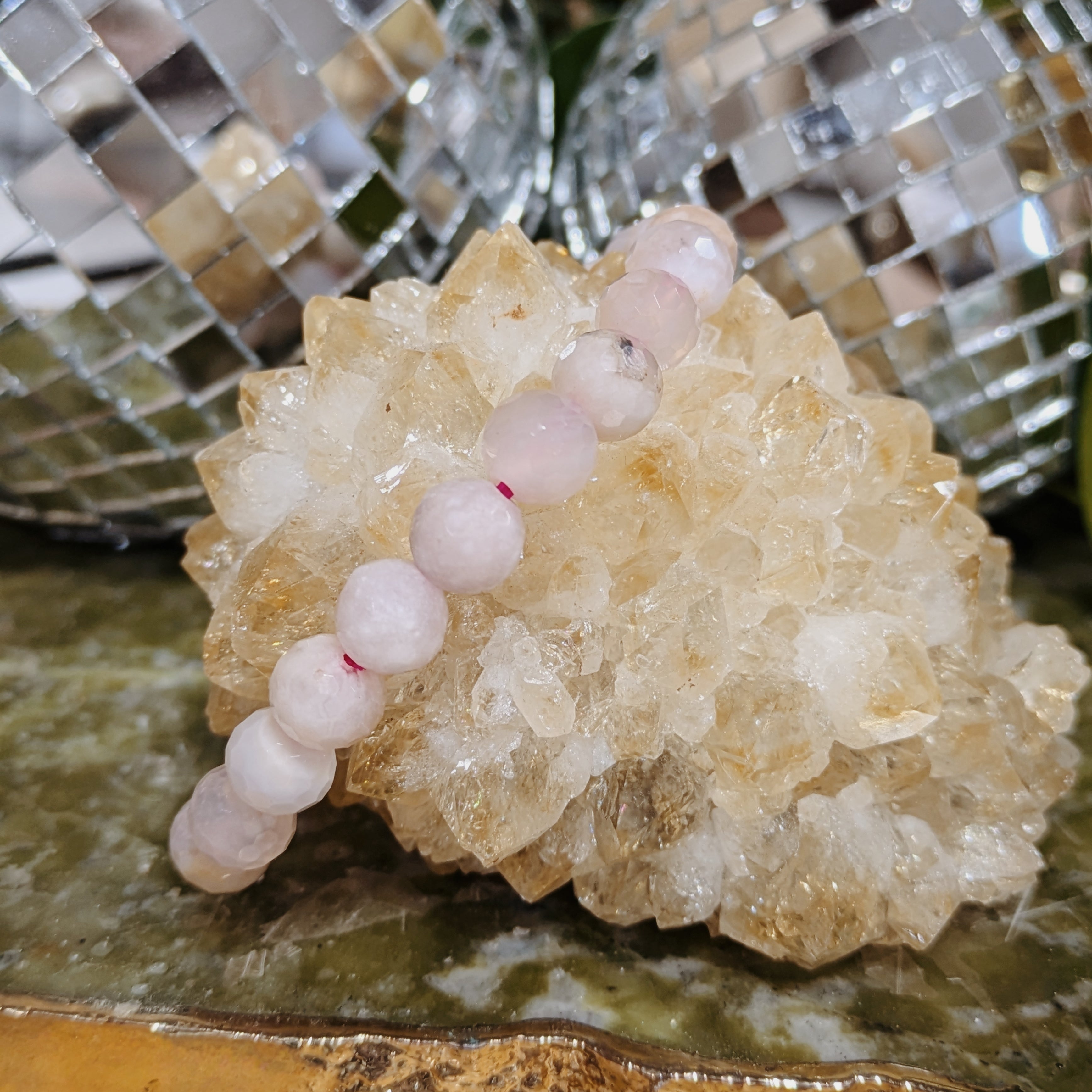 Faceted Bracelets Wild Alabaster