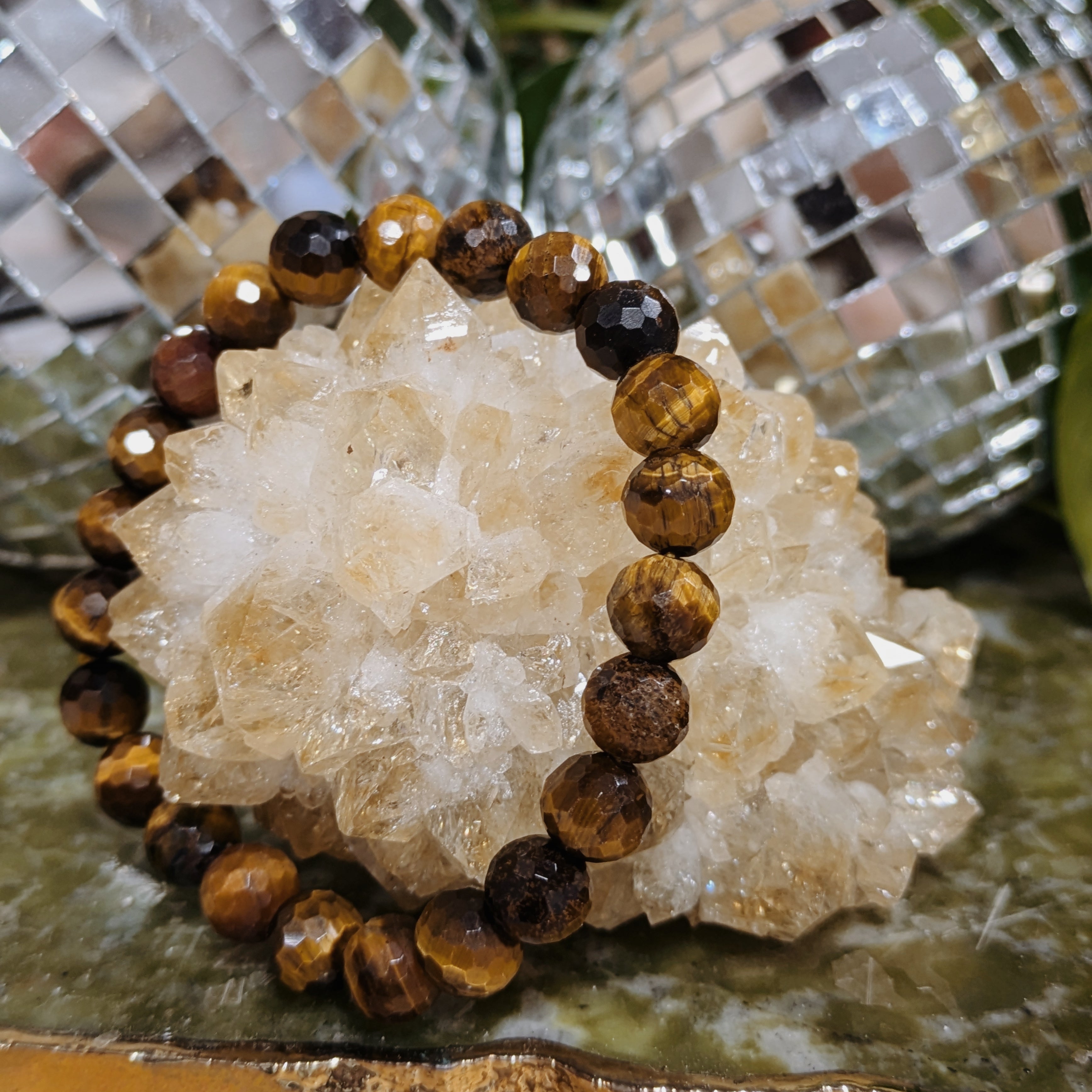 Faceted Bracelets Wild Alabaster
