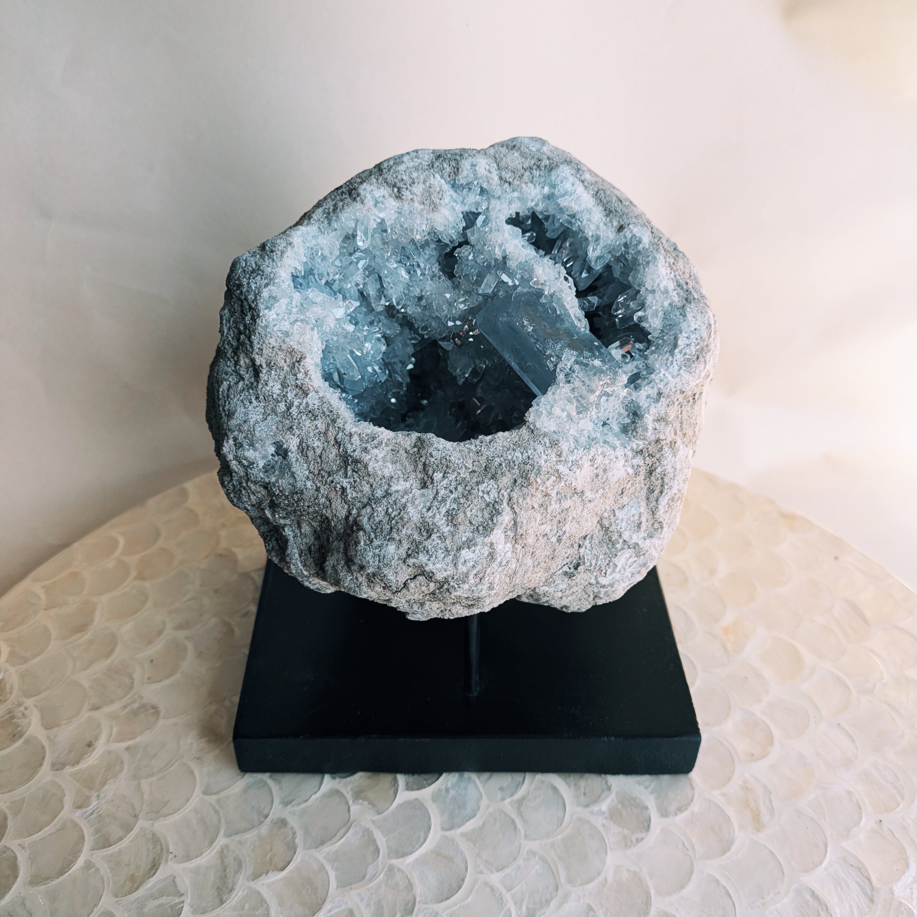 Celestite Cluster