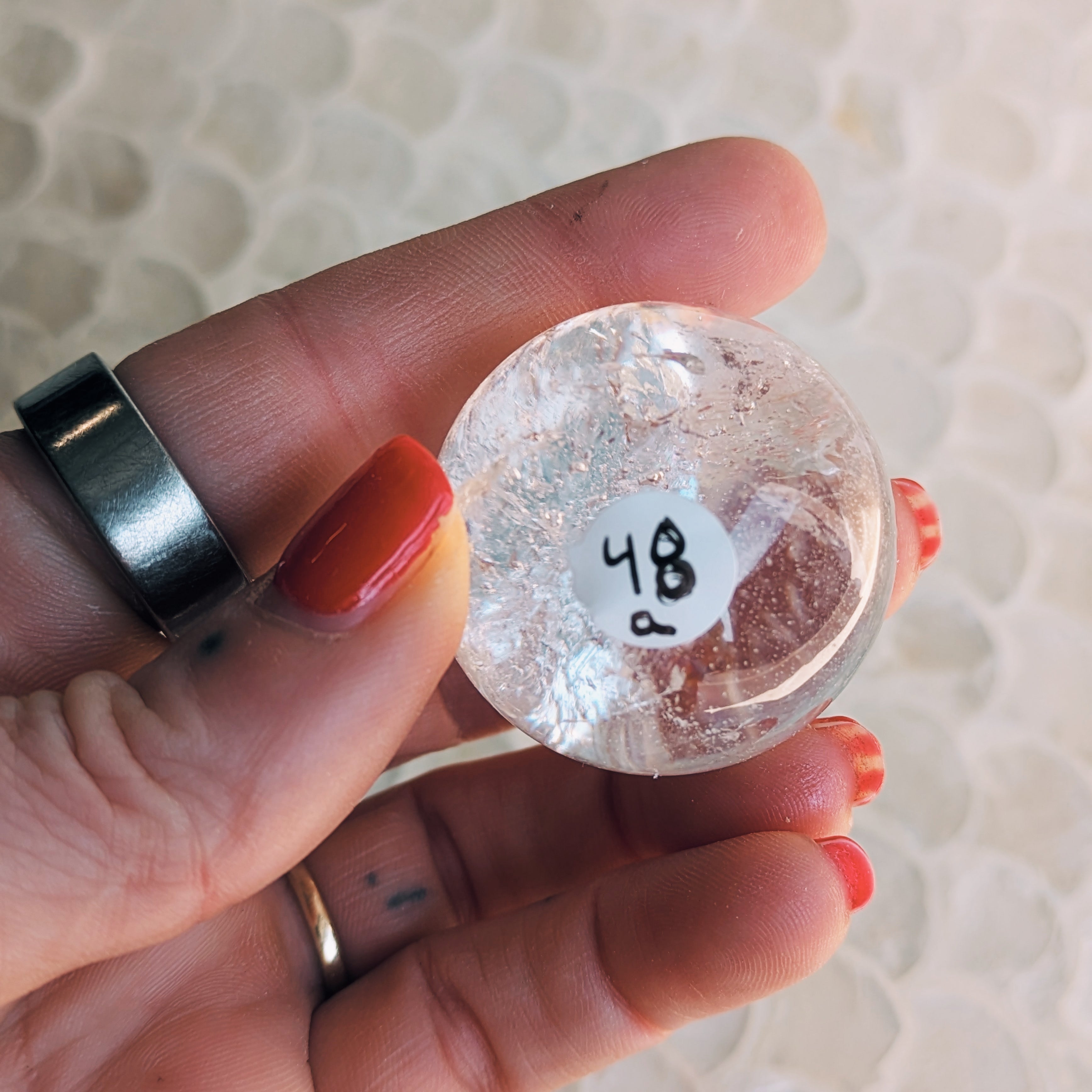 Clear Quartz Spheres