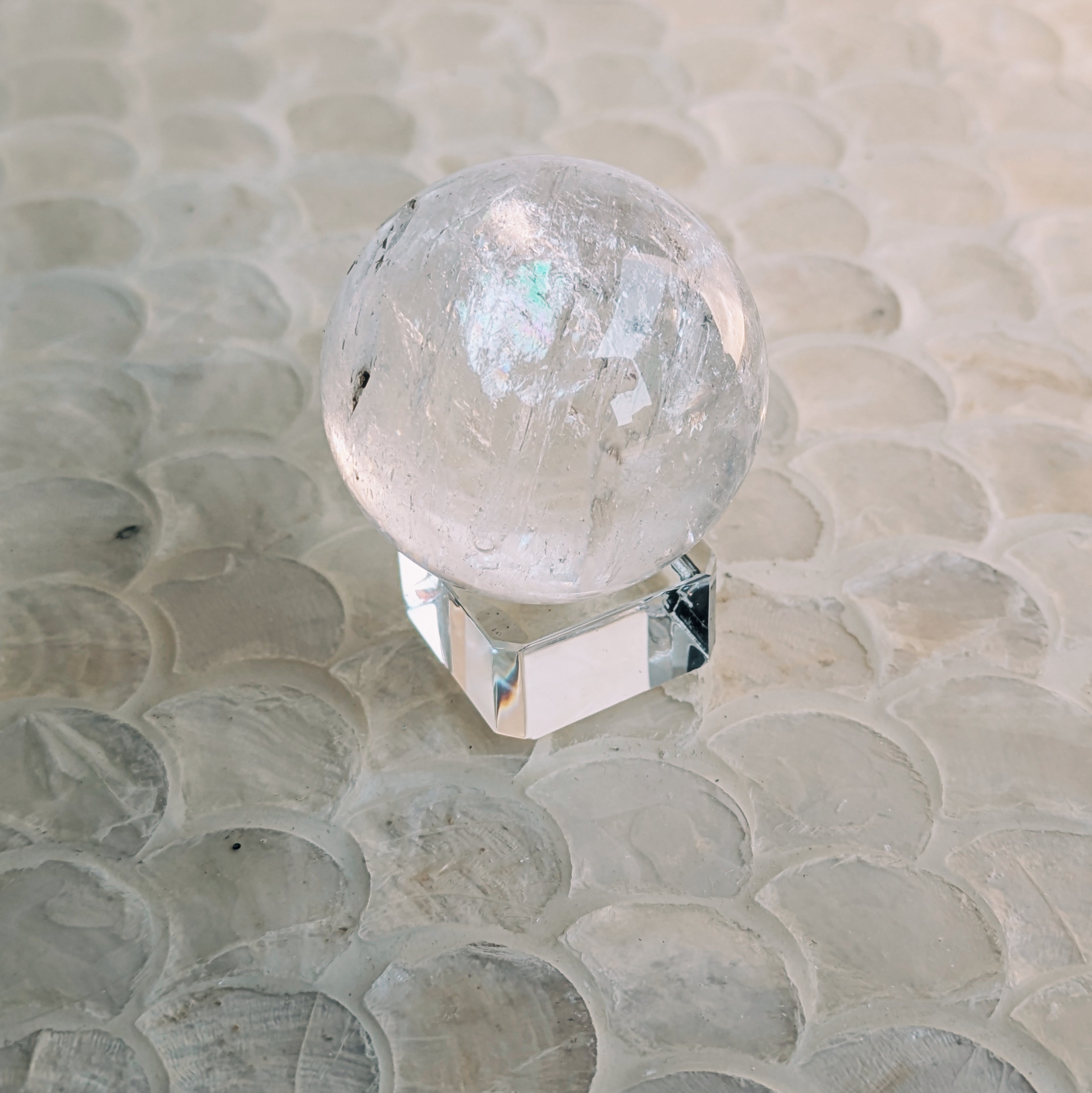 Clear Quartz Spheres
