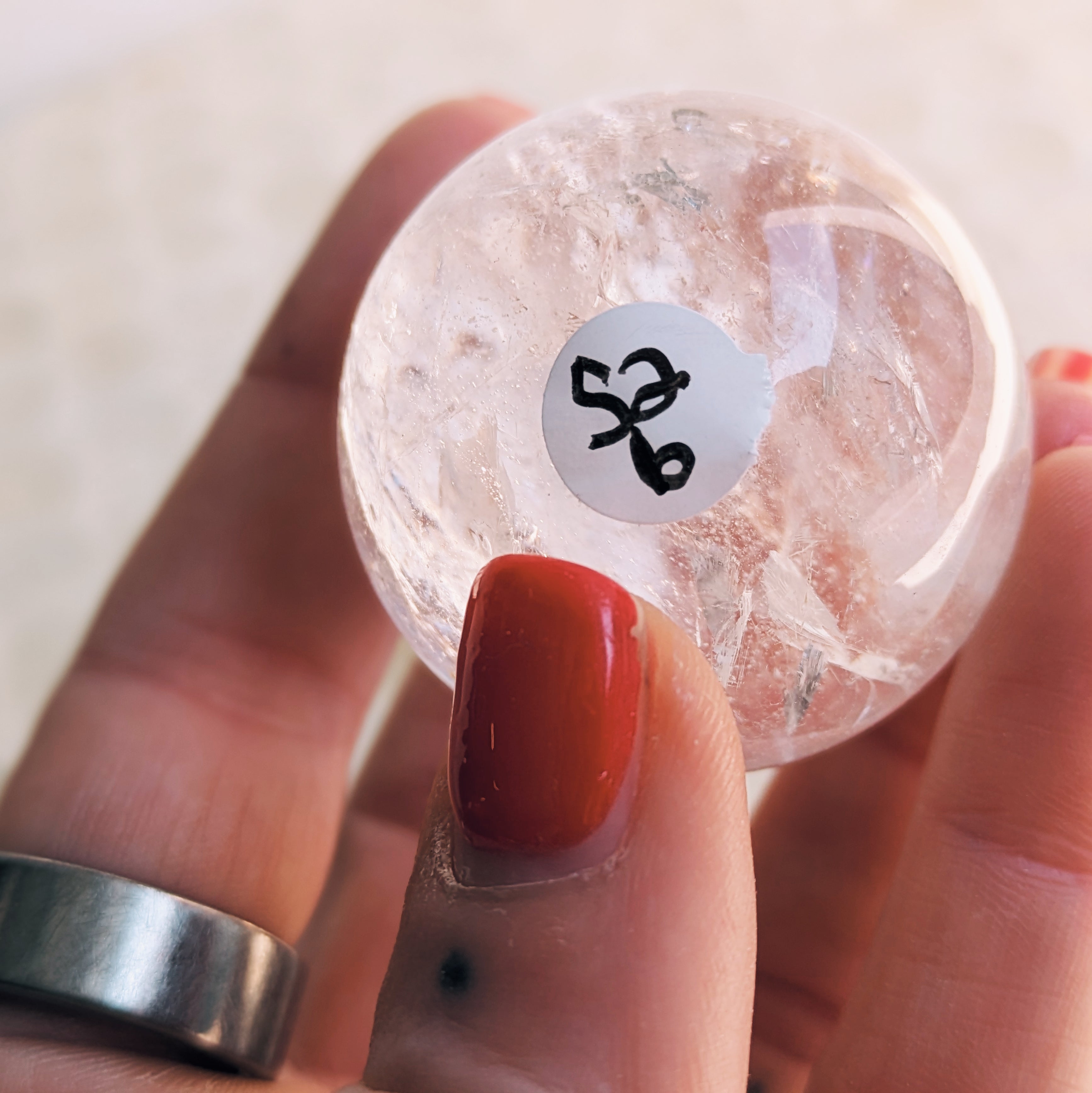 Clear Quartz Spheres